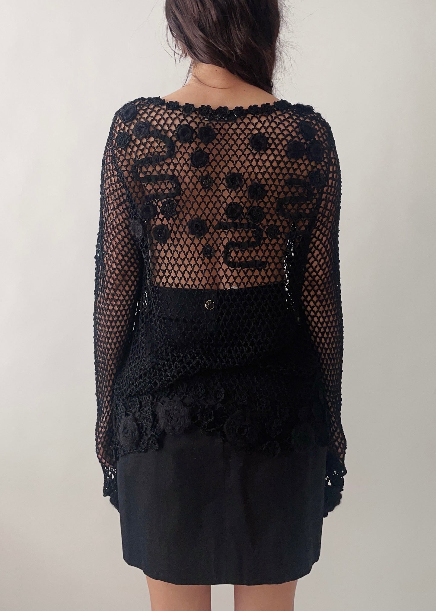 Moschino Crochet Cardigan