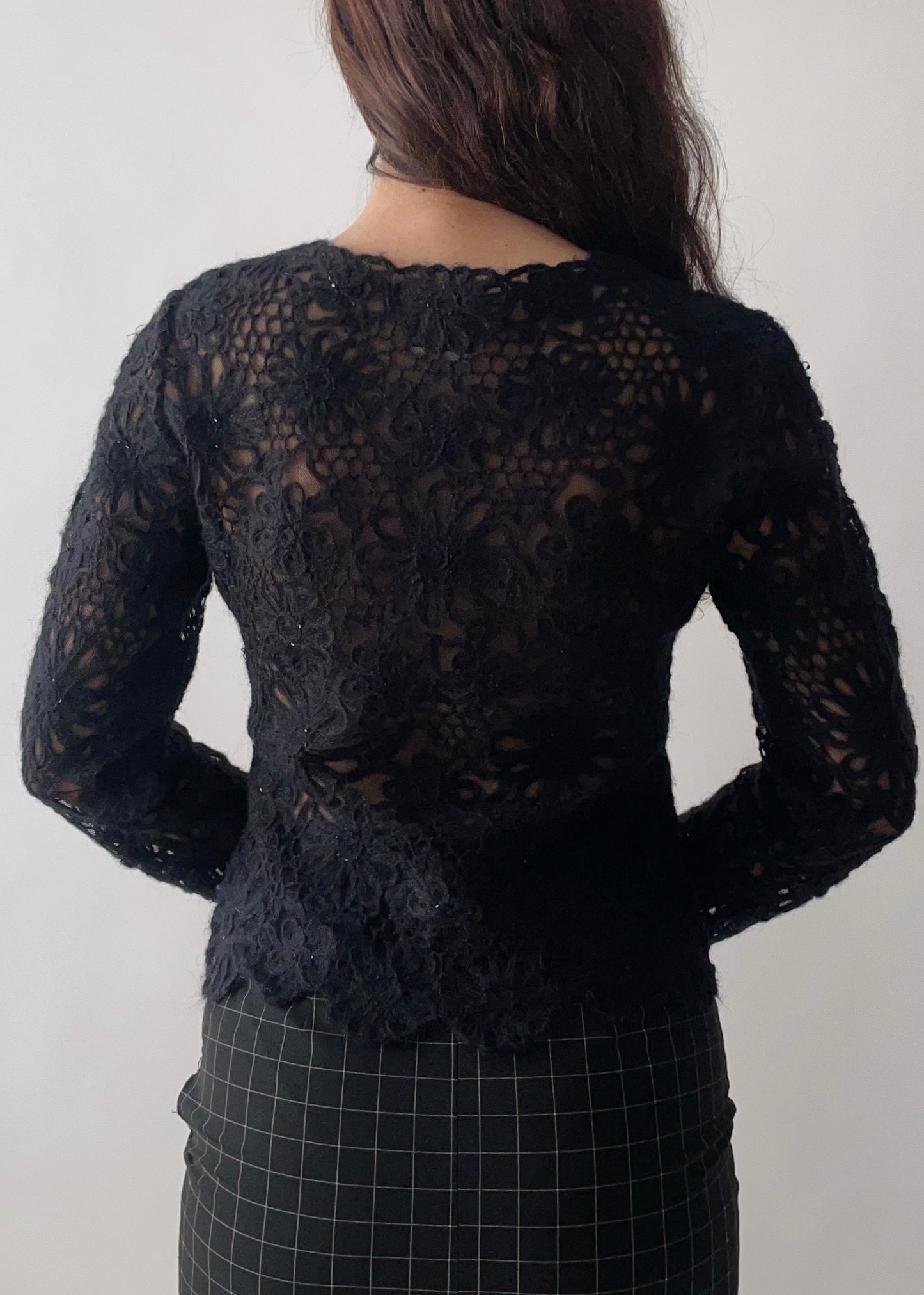 Vintage Moschino Mohair Knit Top