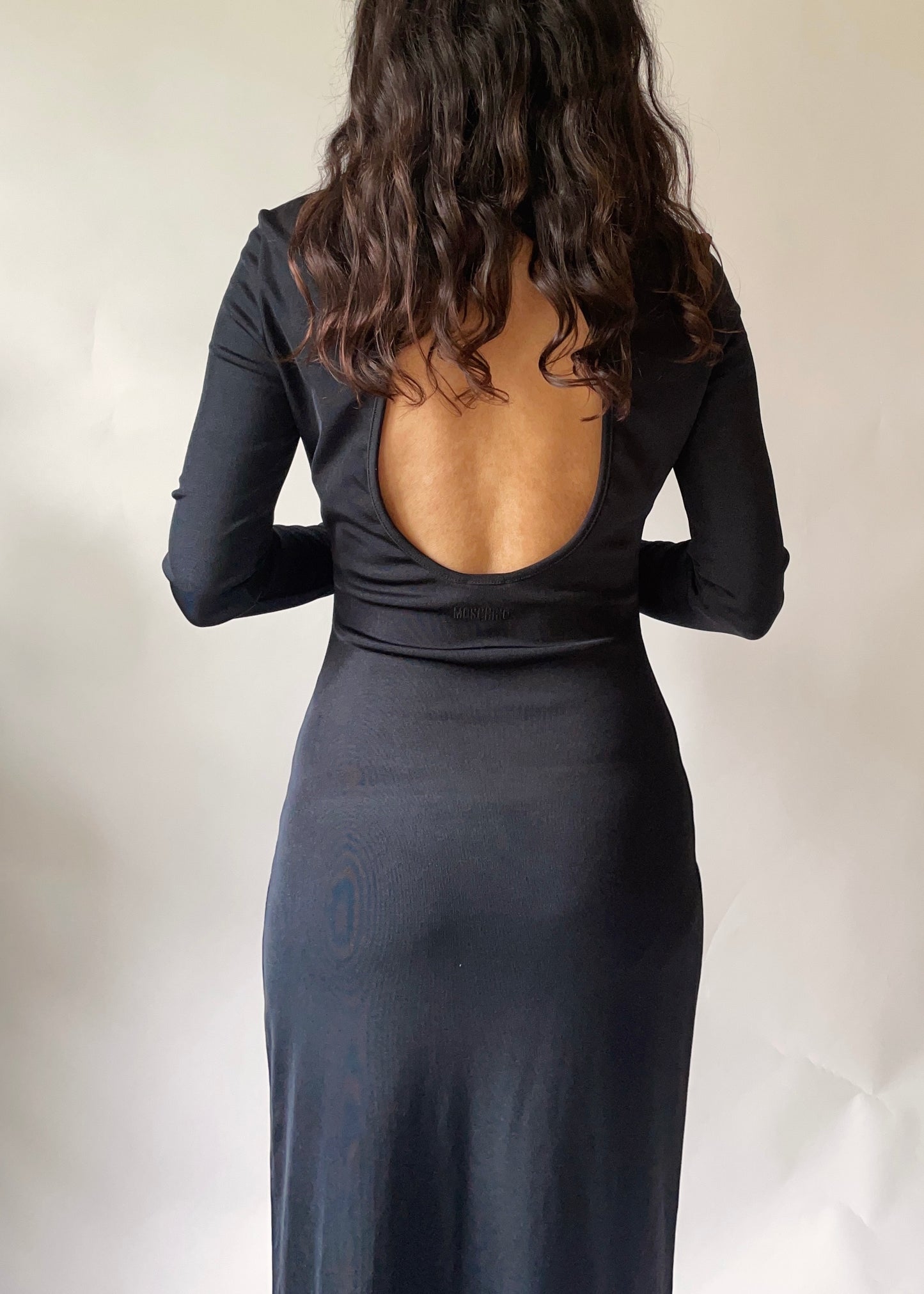 Vintage Moschino Open Back Dress
