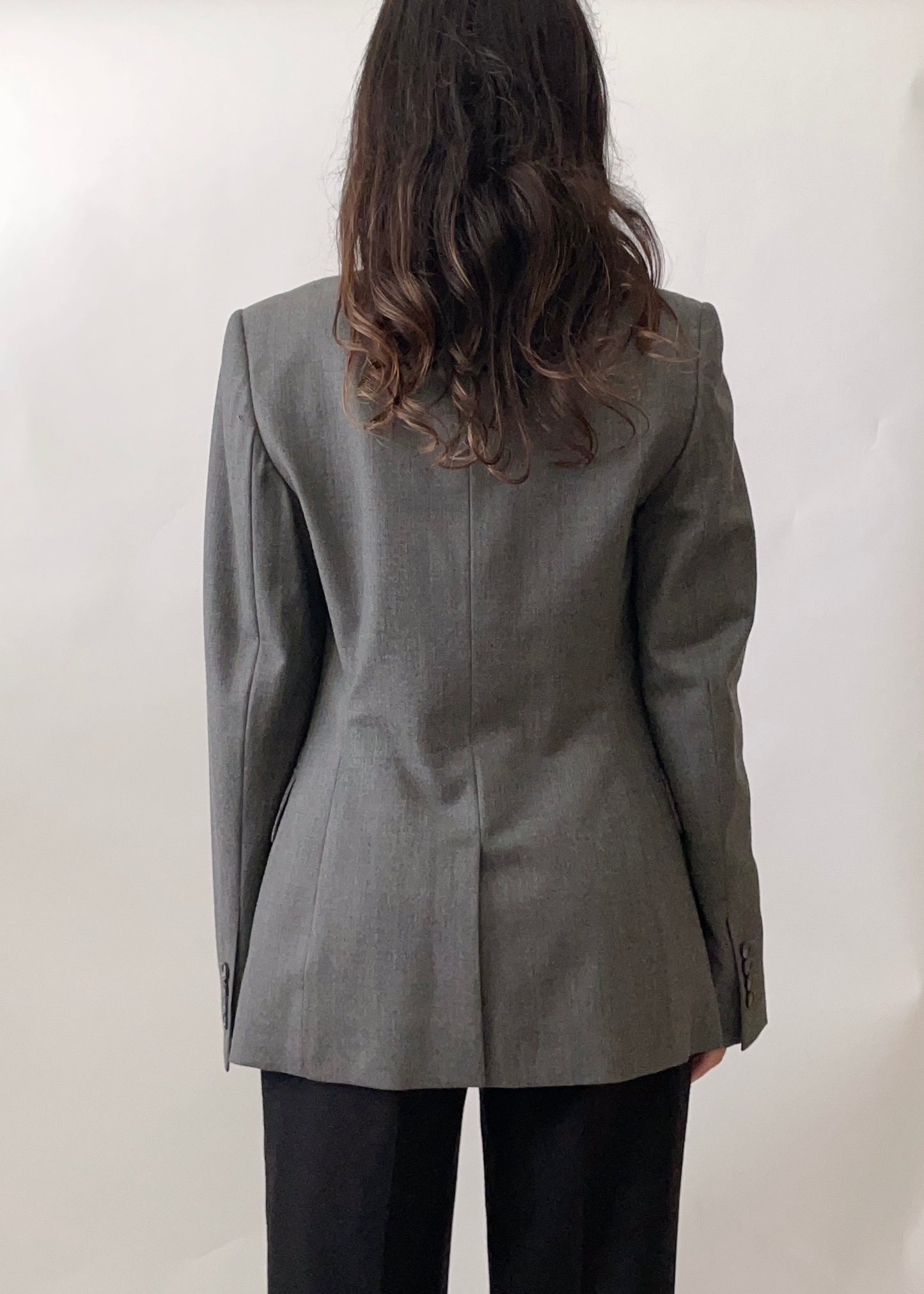 Vintage Celine Wool Grey Blazer