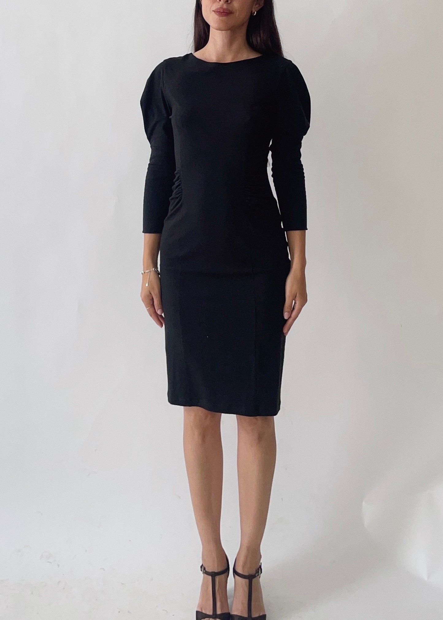 Prada Wool Boatneck Dress