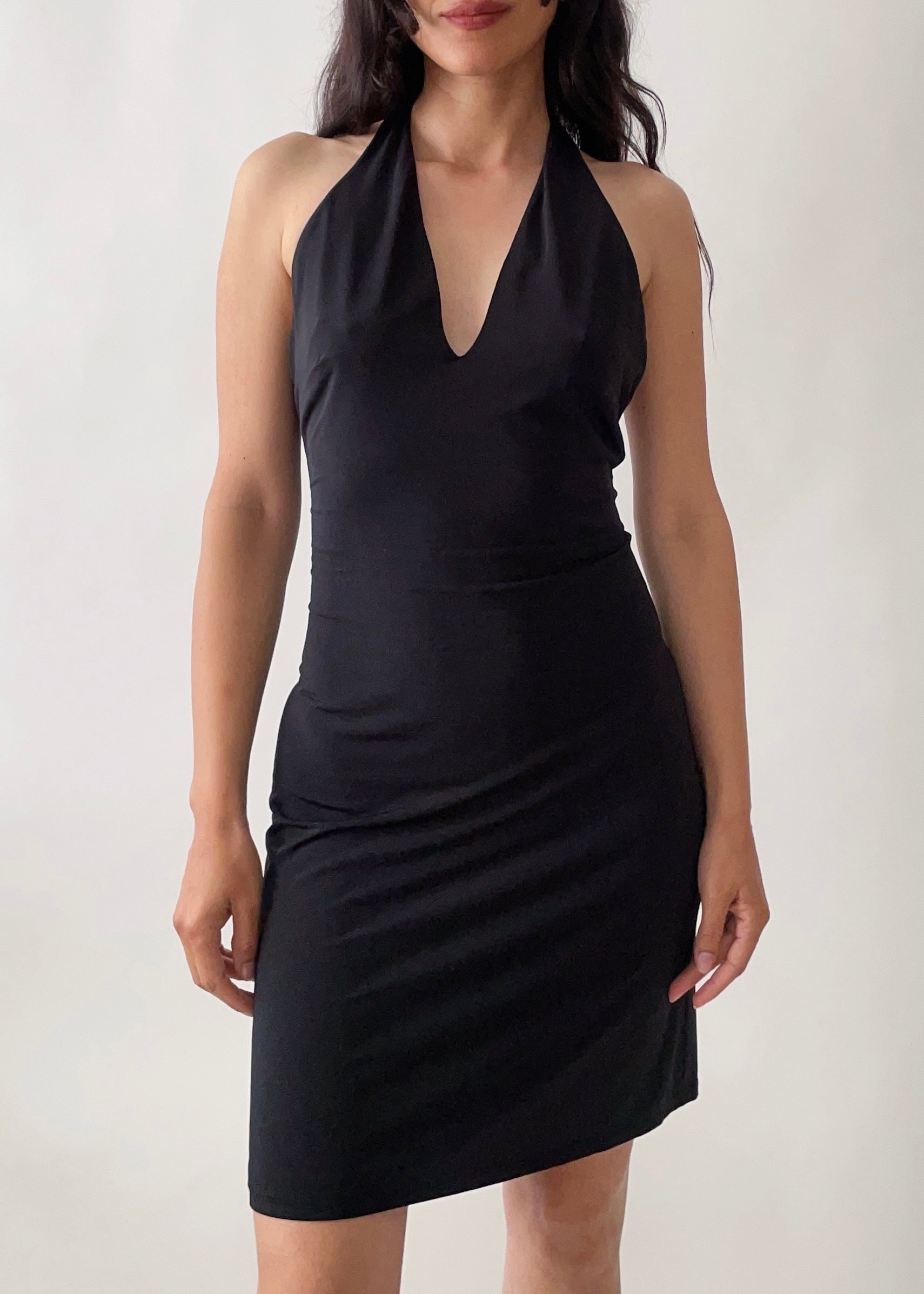 Vintage Versace Jeans Halter Dress Lunes Vintage Versace Jeans Halter Dress Lunes