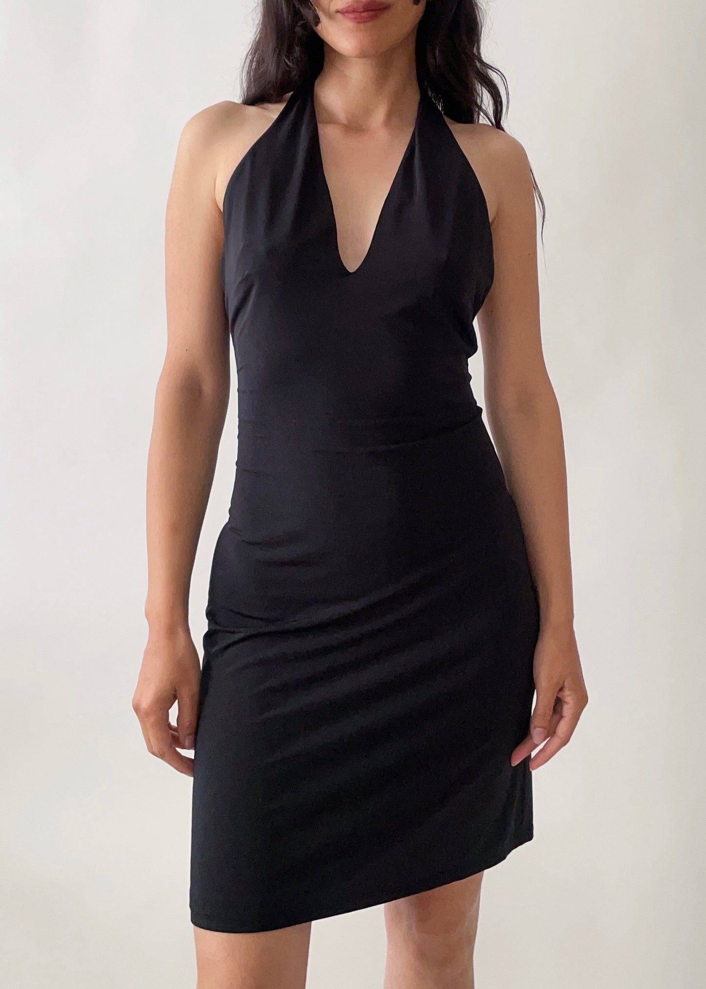 Vintage Versace Jeans Halter Dress