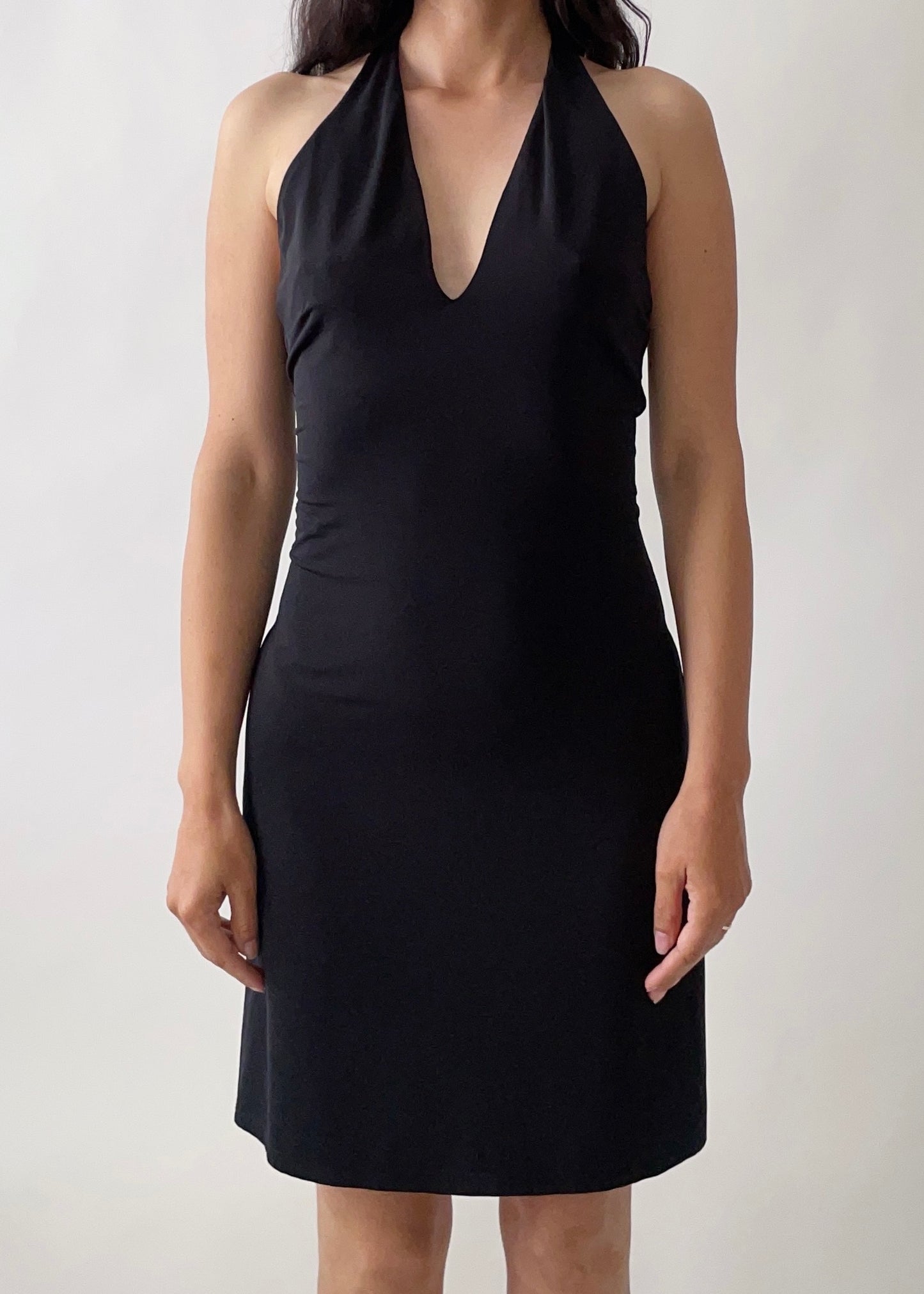 Vintage Versace Jeans Halter Dress