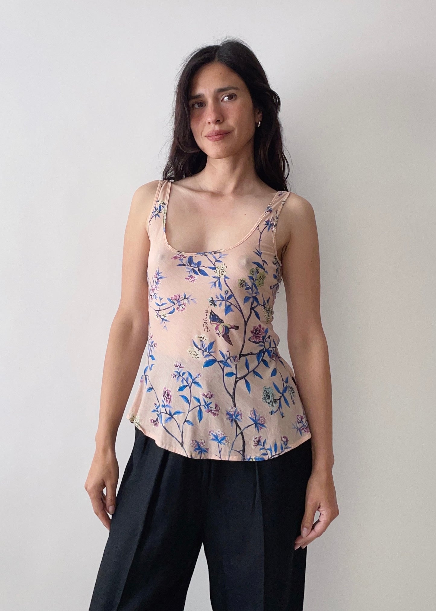 Vintage Just Cavalli Pink Tank Top