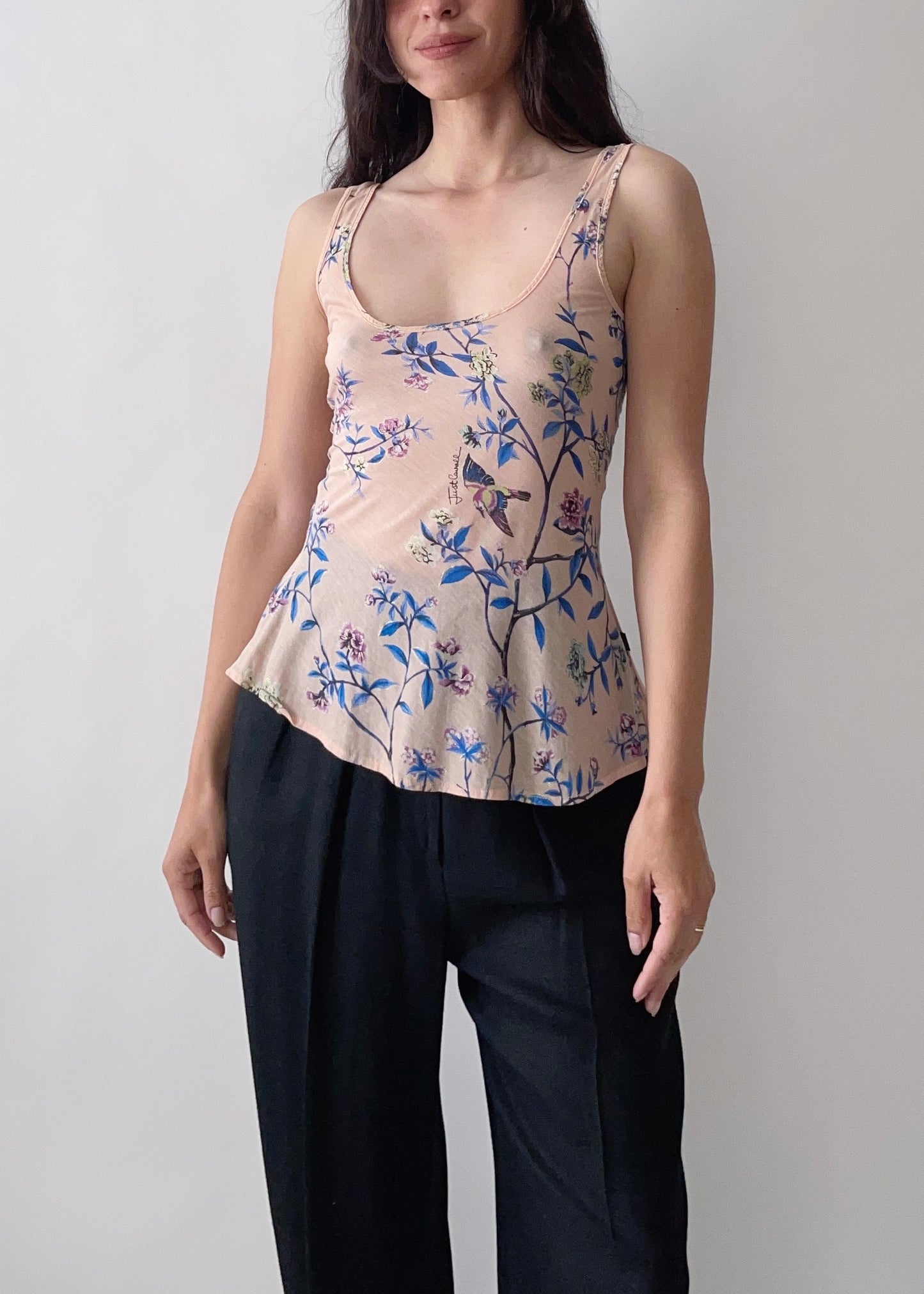 Vintage Just Cavalli Pink Tank Top