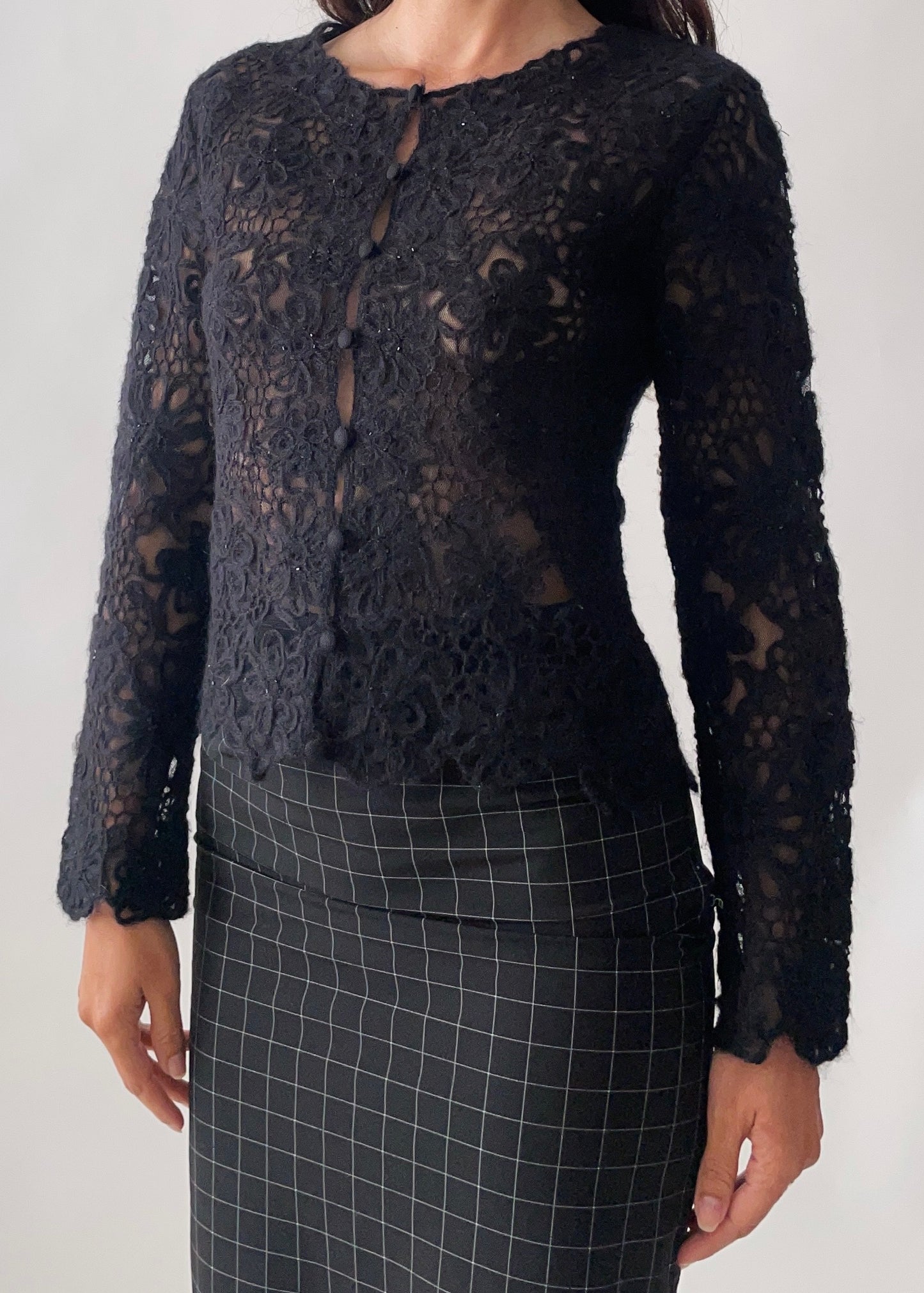 Vintage Moschino Mohair Knit Top