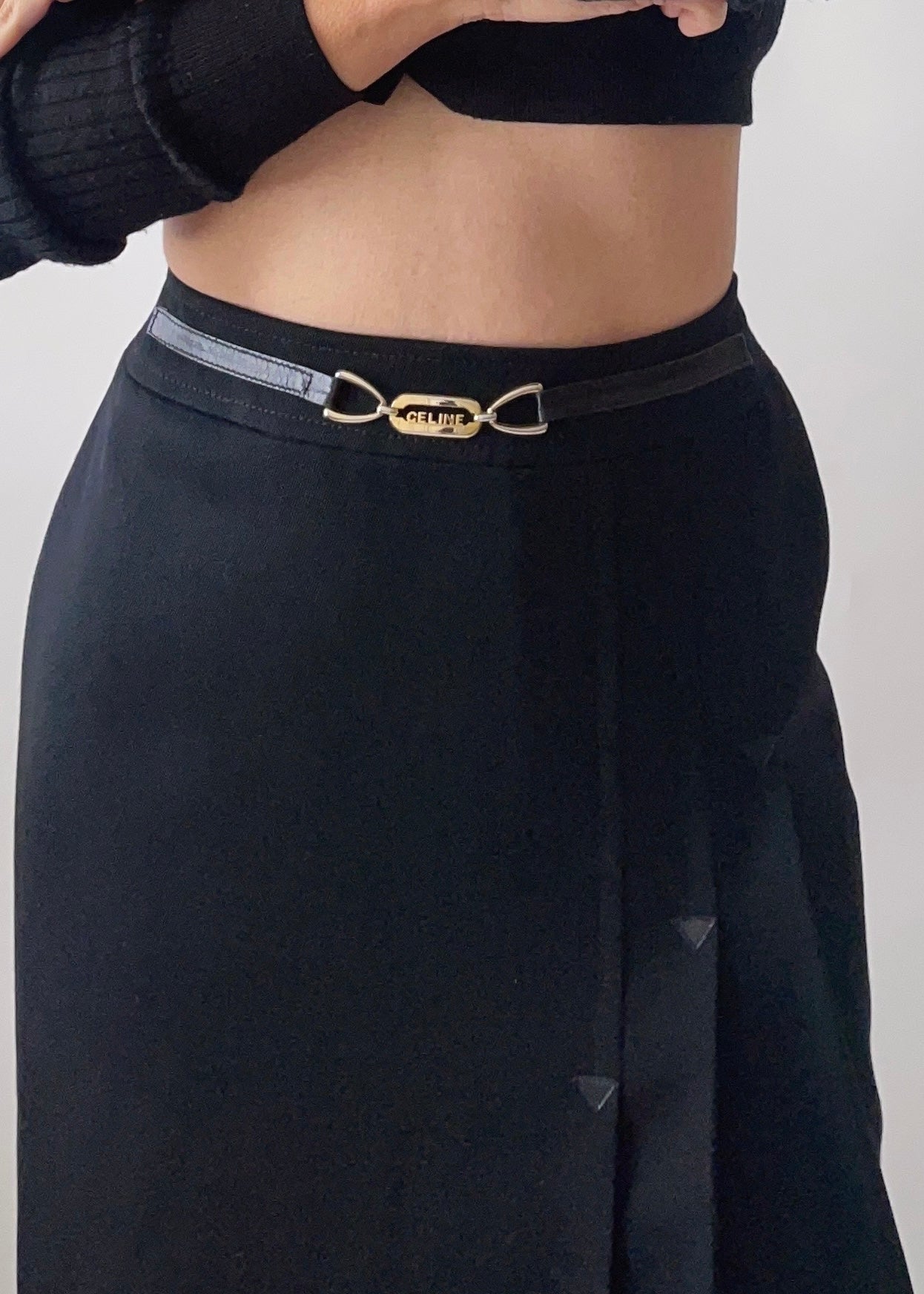 Vintage Celine Equestrian Skirt