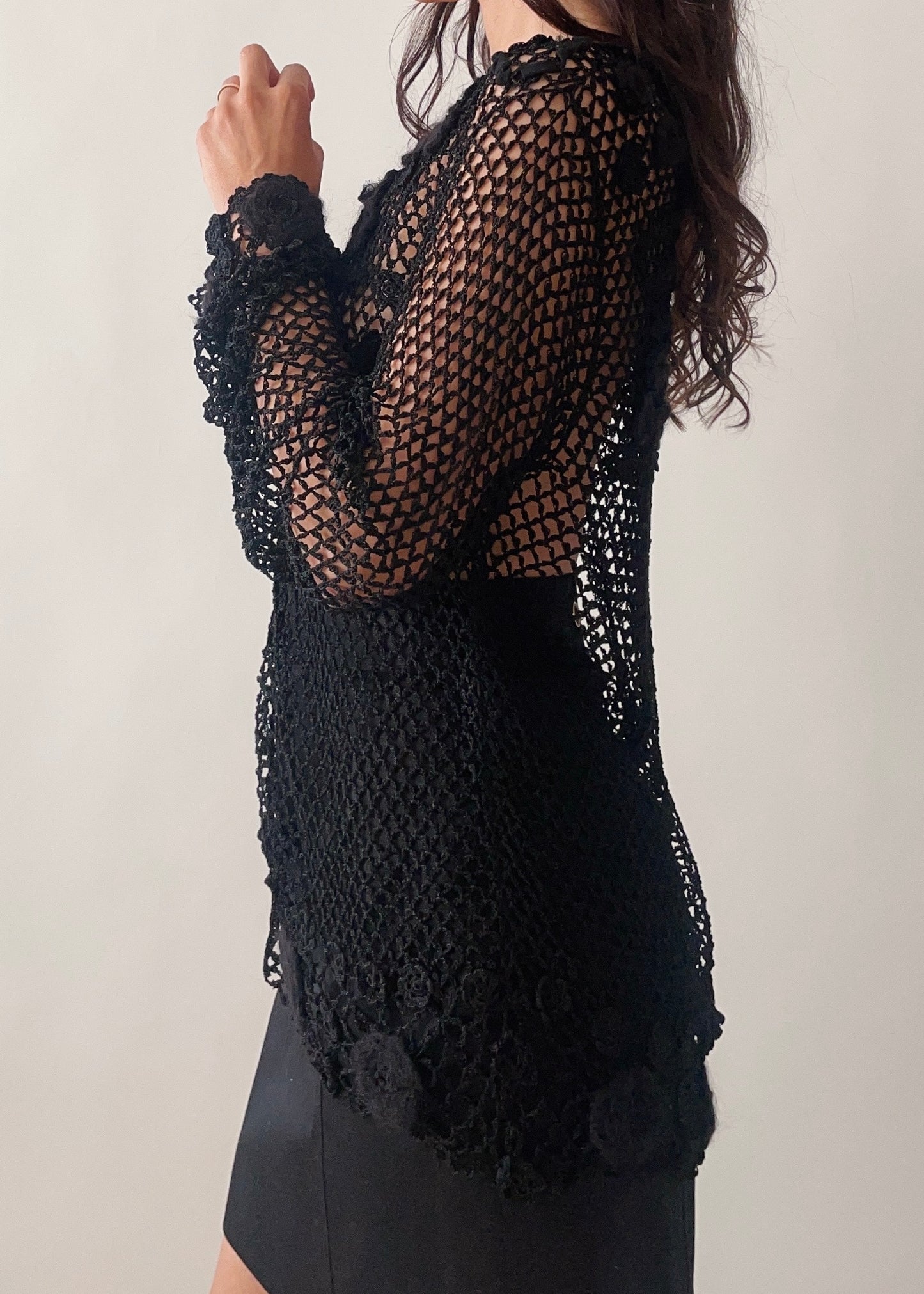 Moschino Crochet Cardigan