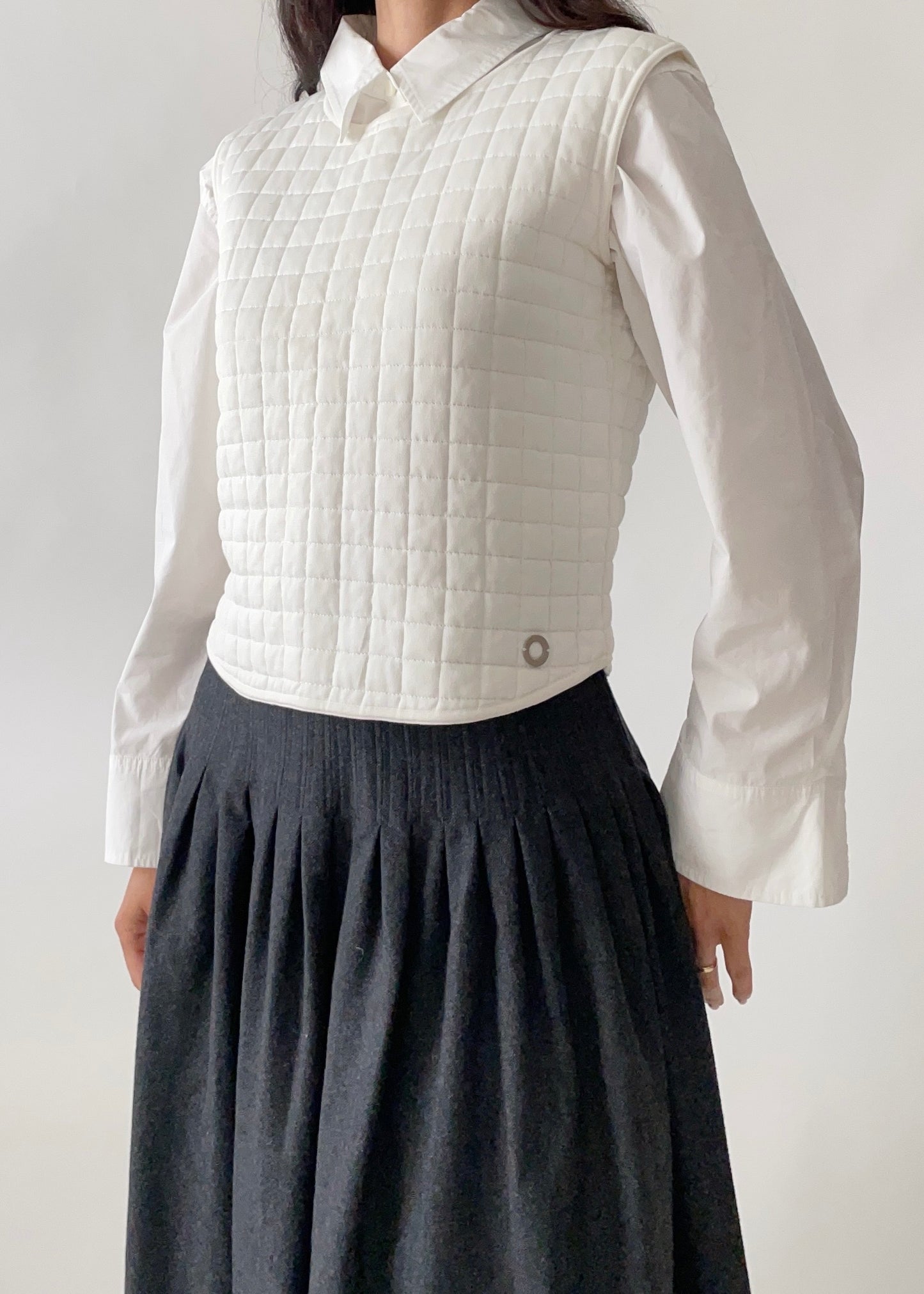 Spring 2000 Chanel Quilted Vest Top