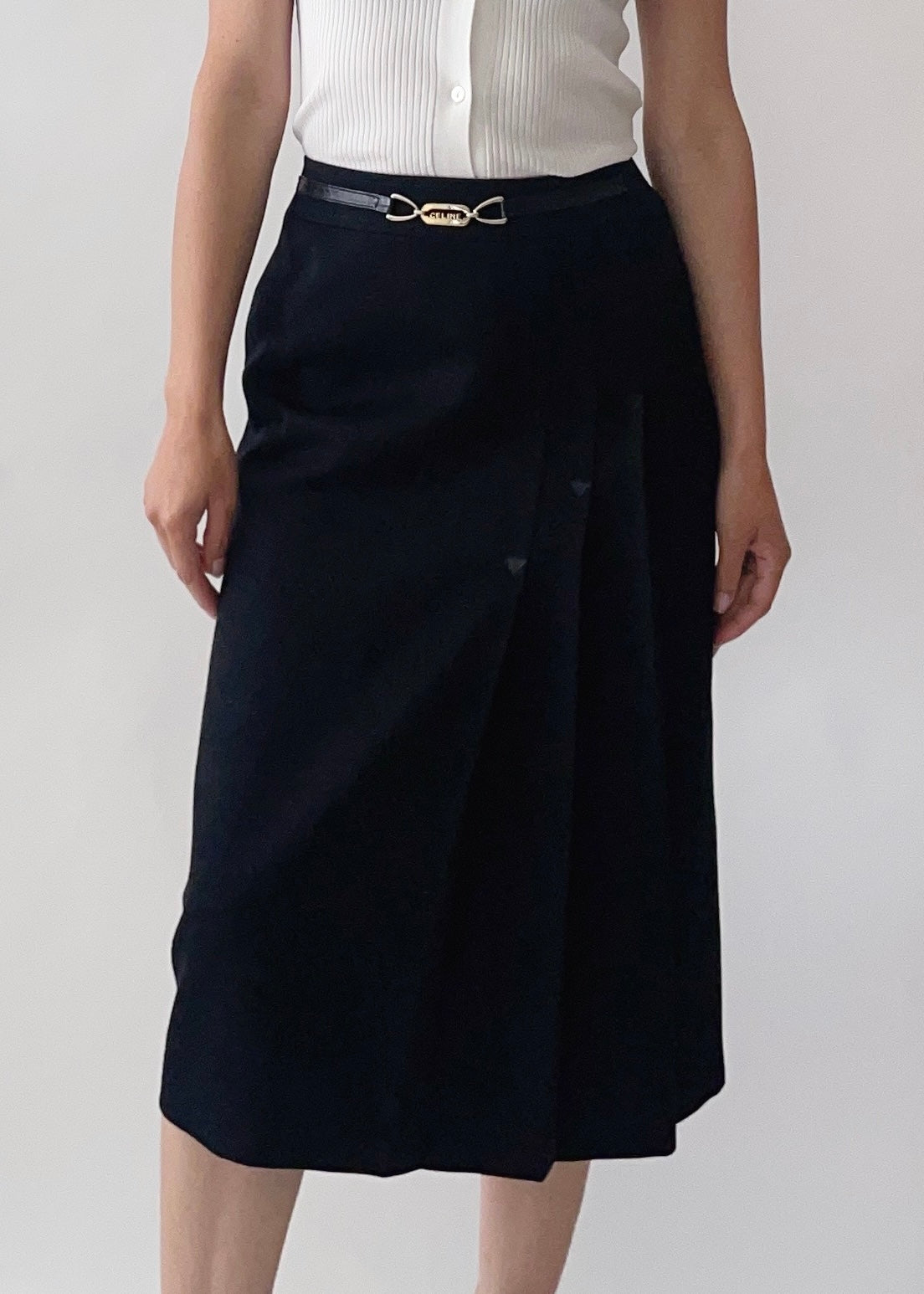 Vintage Celine Equestrian Skirt