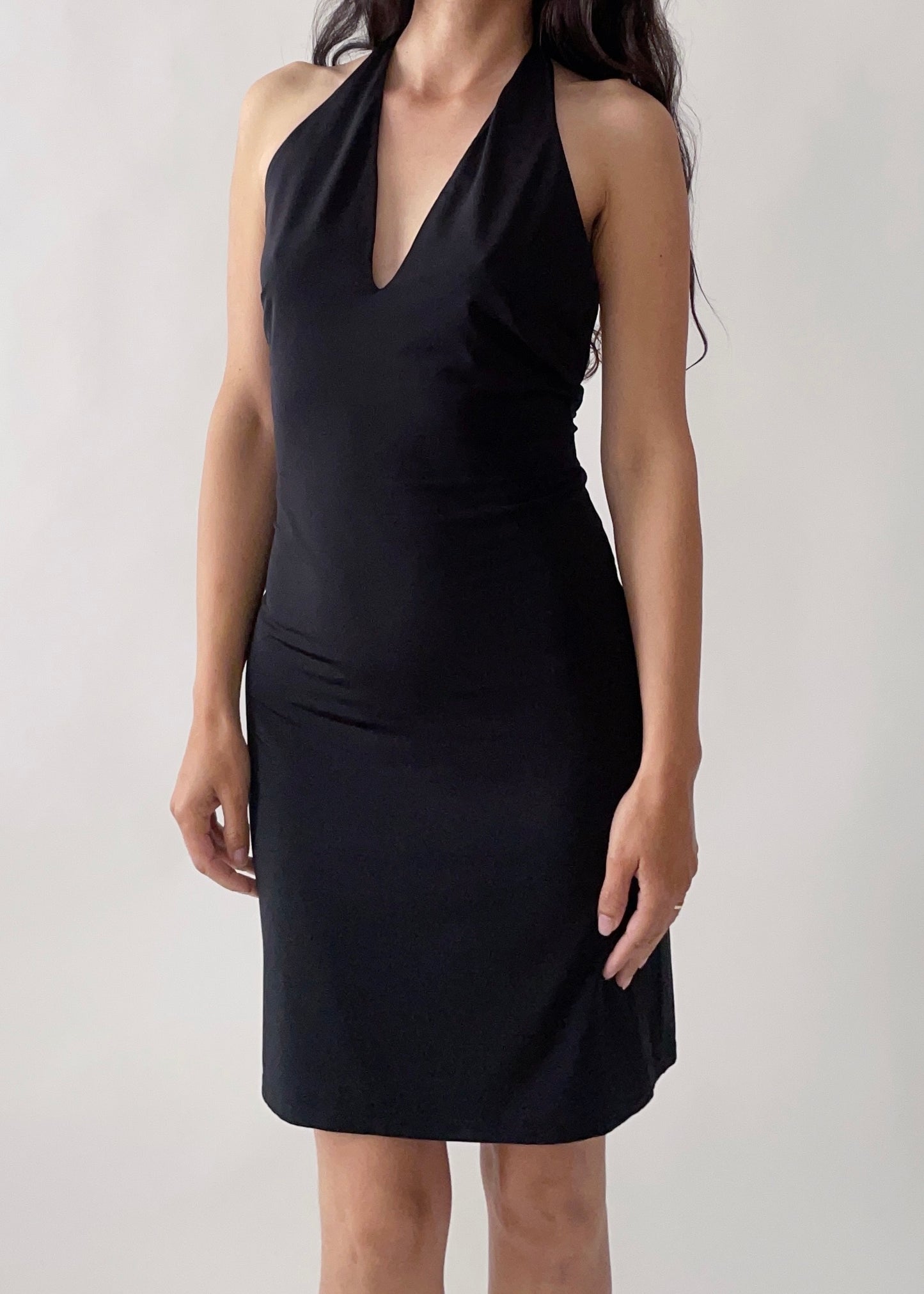 Vintage Versace Jeans Halter Dress