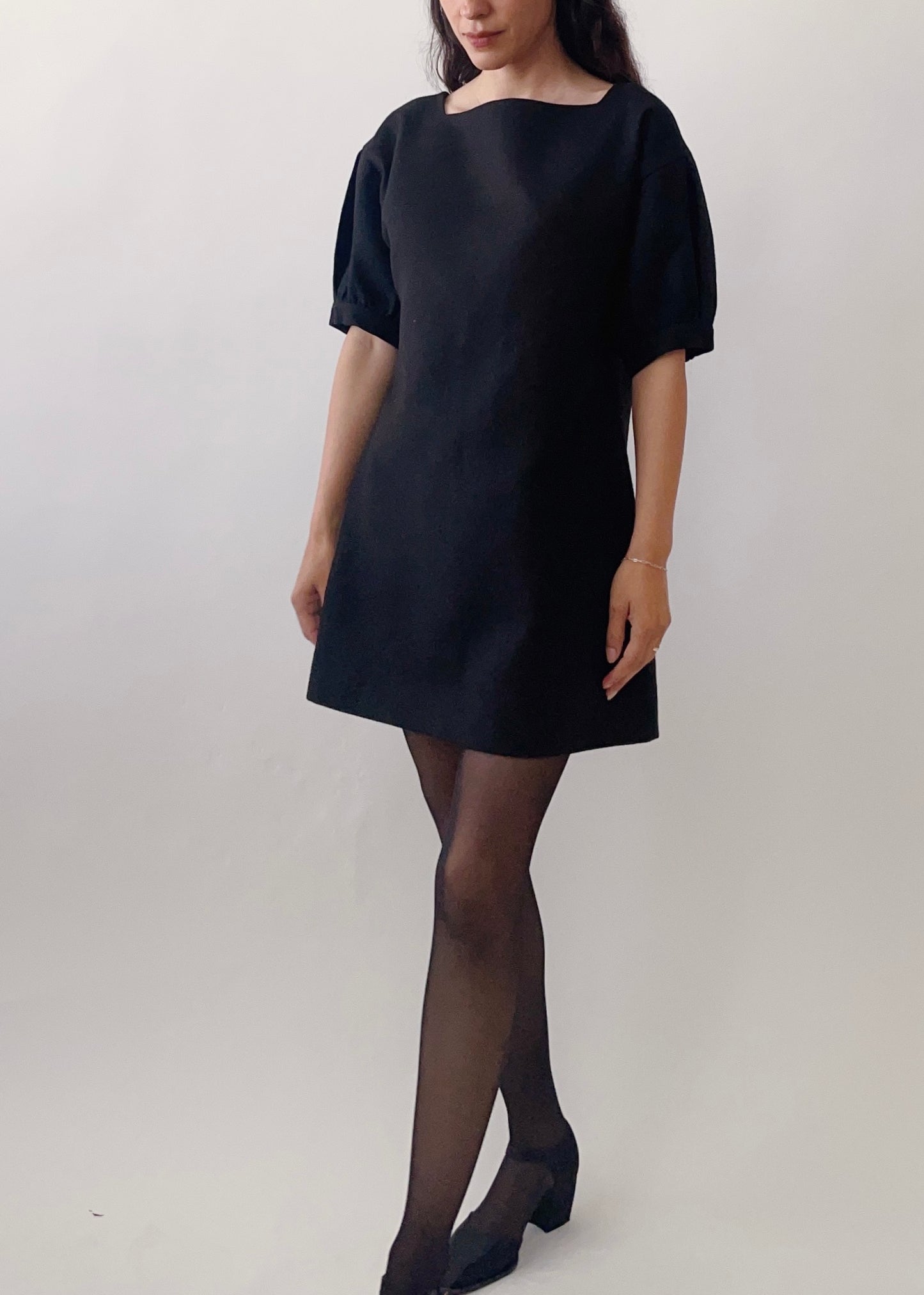 2000s YSL Puff Micro Mini Dress / Tunic Top