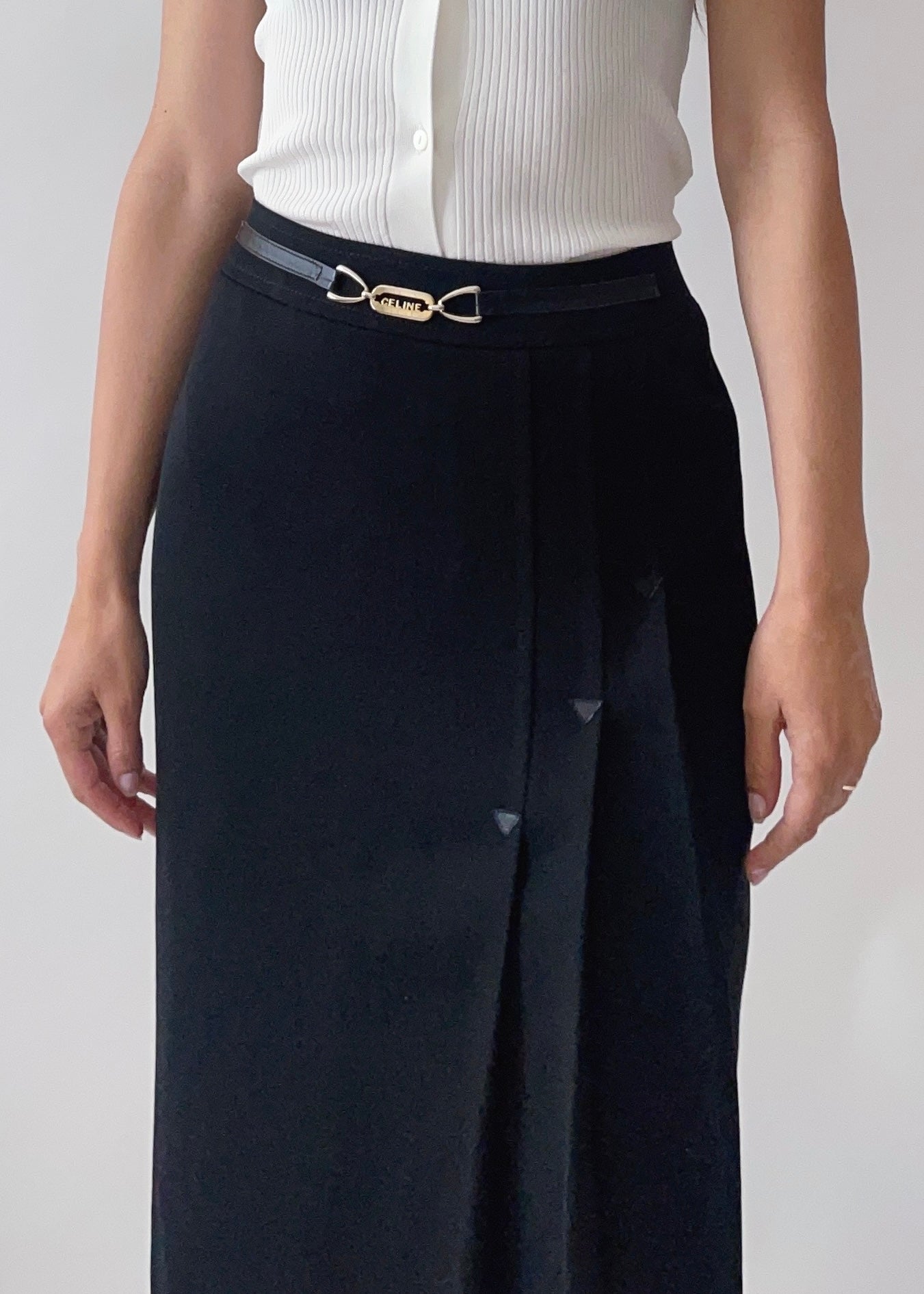 Vintage Celine Equestrian Skirt