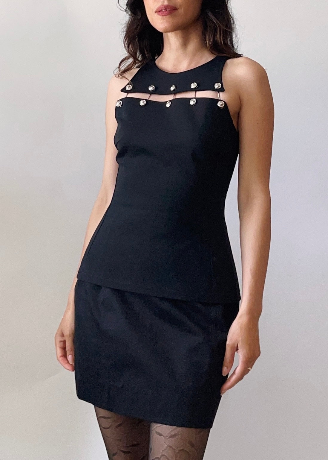 Vintage Versus Versace Medusa Coin Top