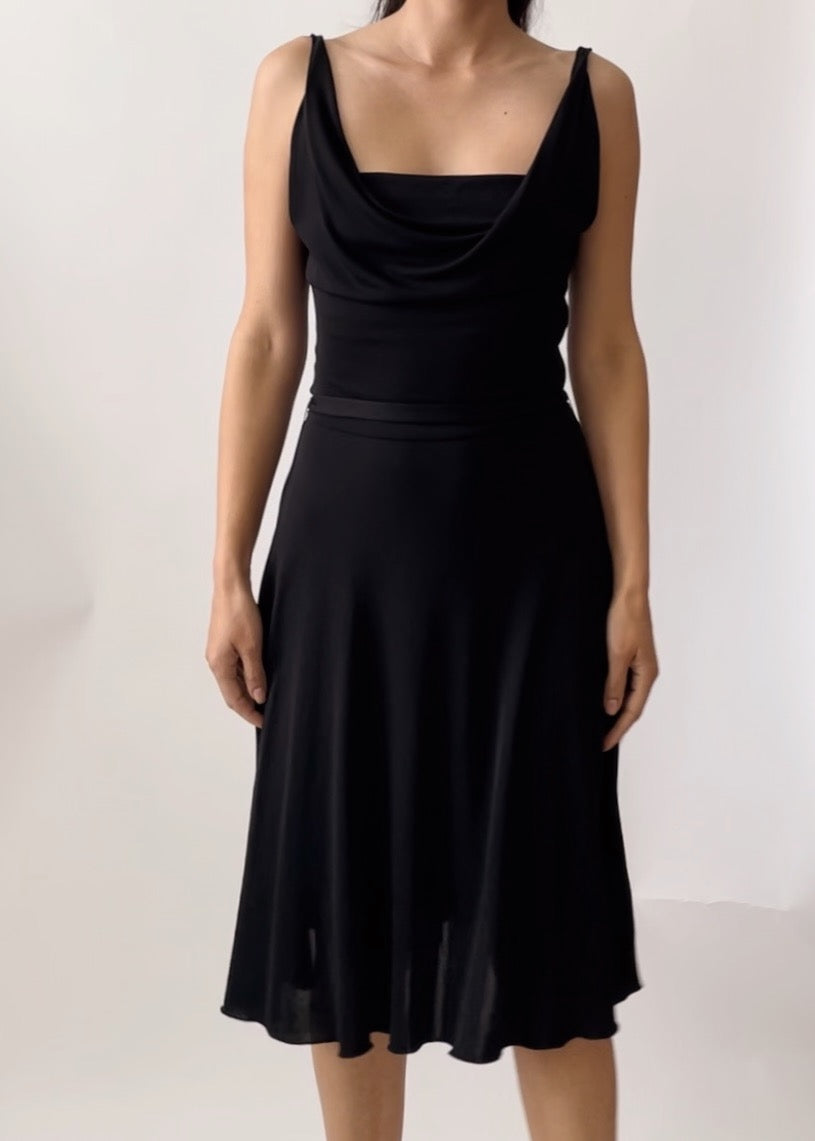 Vintage Moschino Drape Dress
