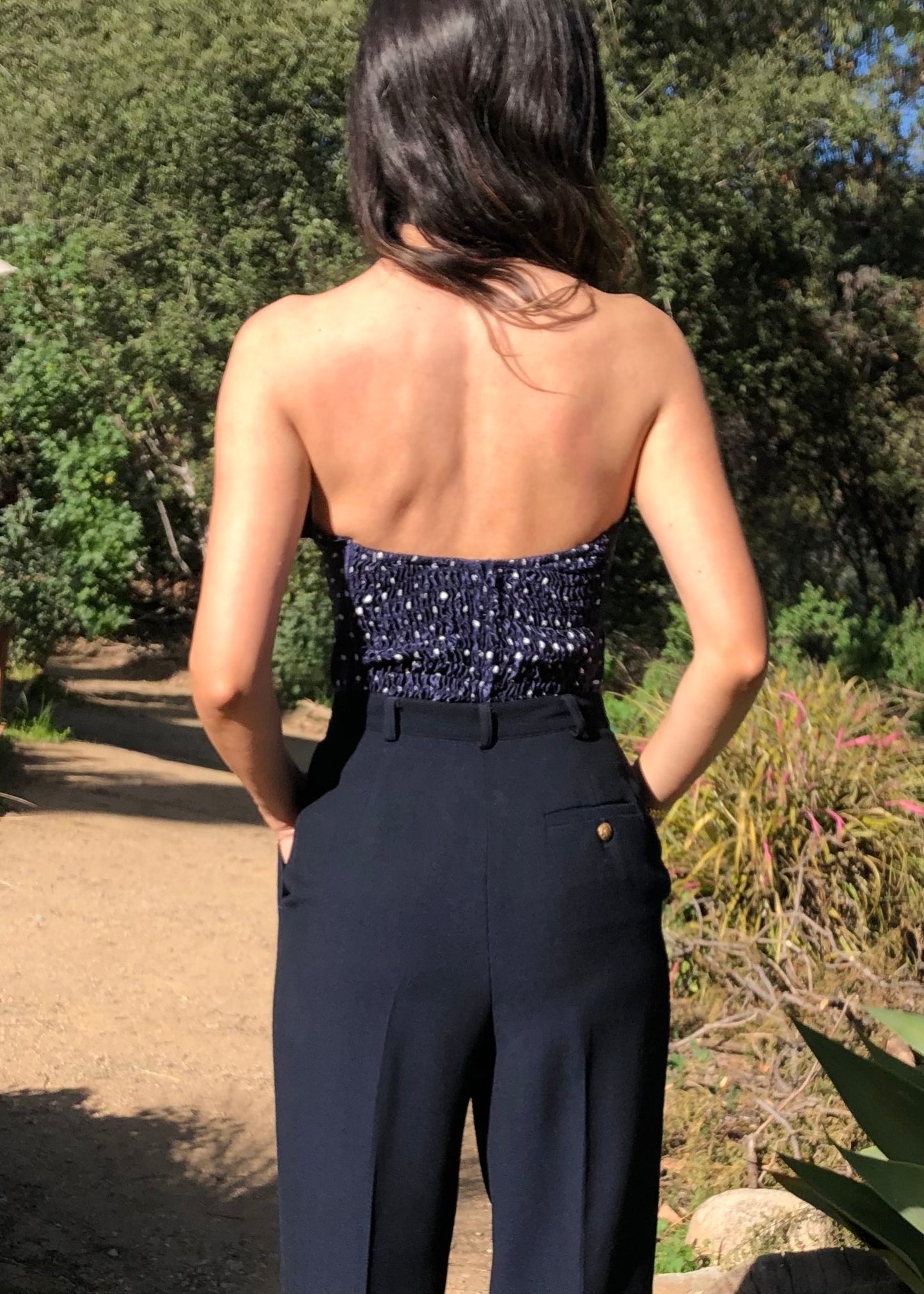 Vintage Valentino Polka Dot Bustier