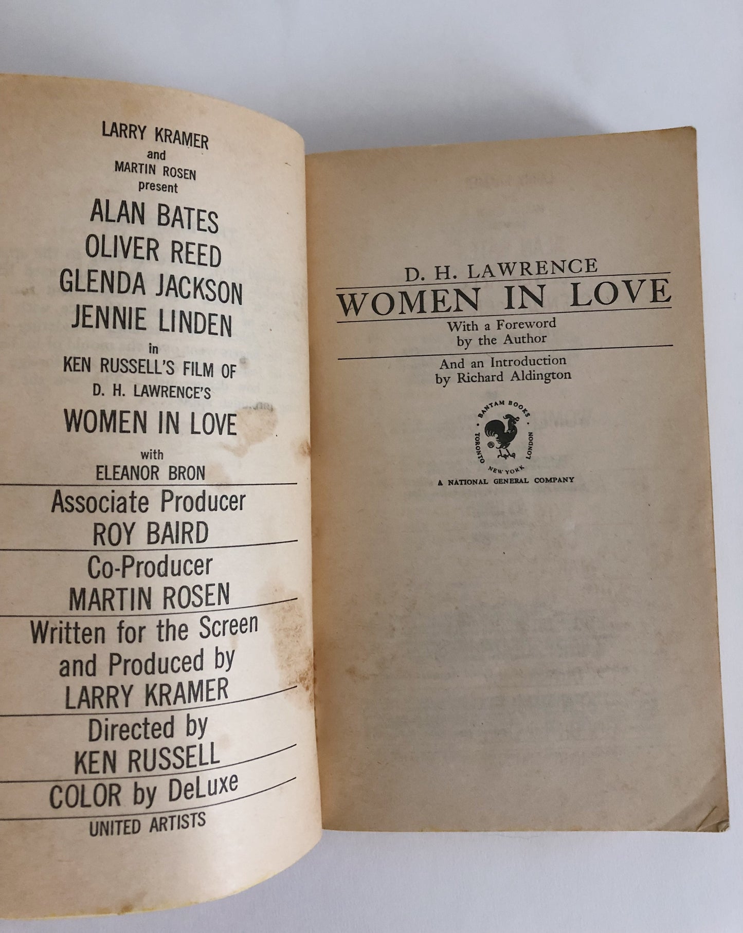 Women In Love by D.H. Lawrence