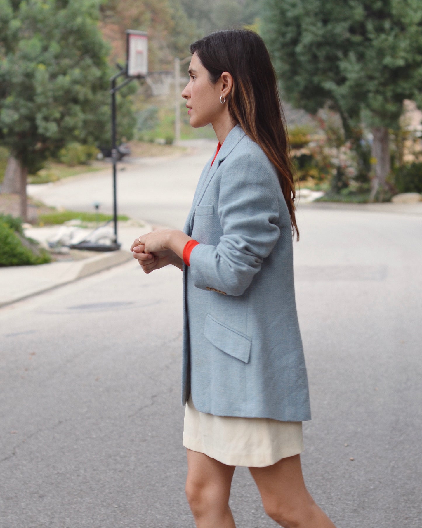 Vintage Ralph Lauren Silk Linen Blazer