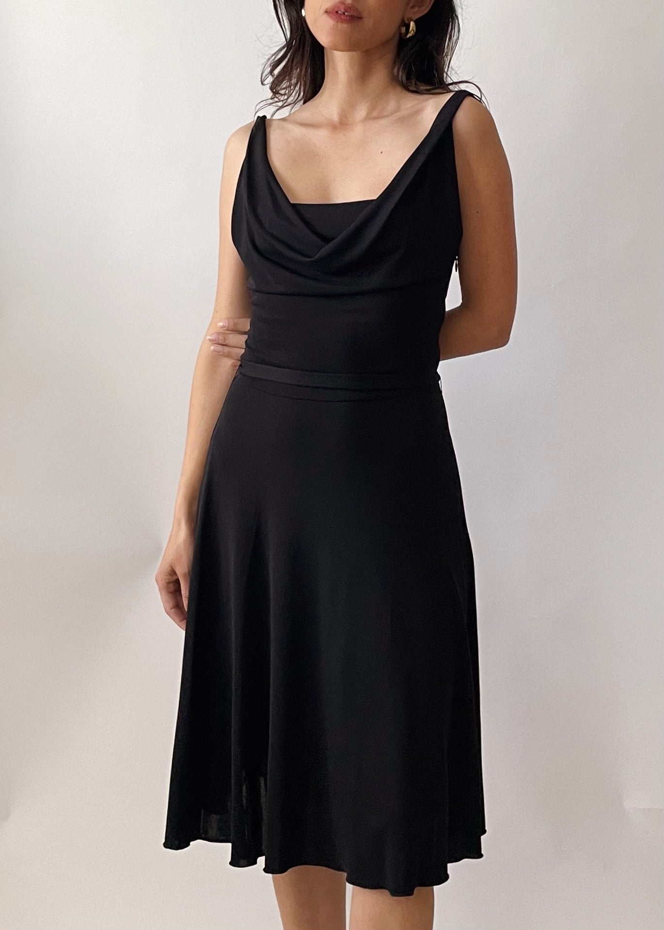 Vintage Moschino Drape Dress