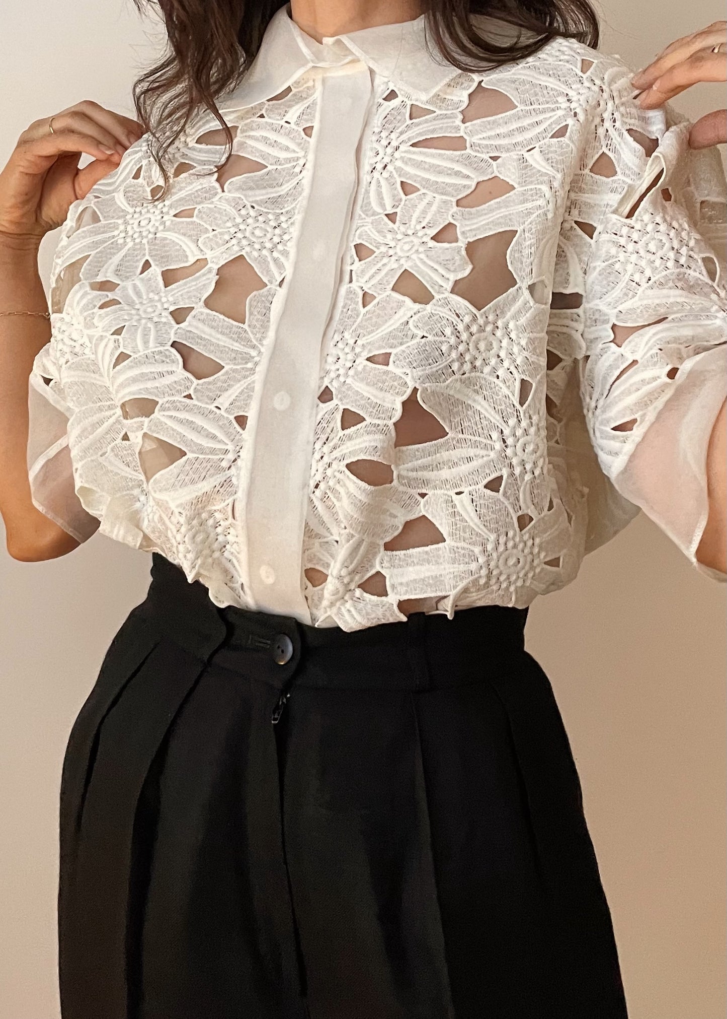 Blumarine Cut-out Blouse