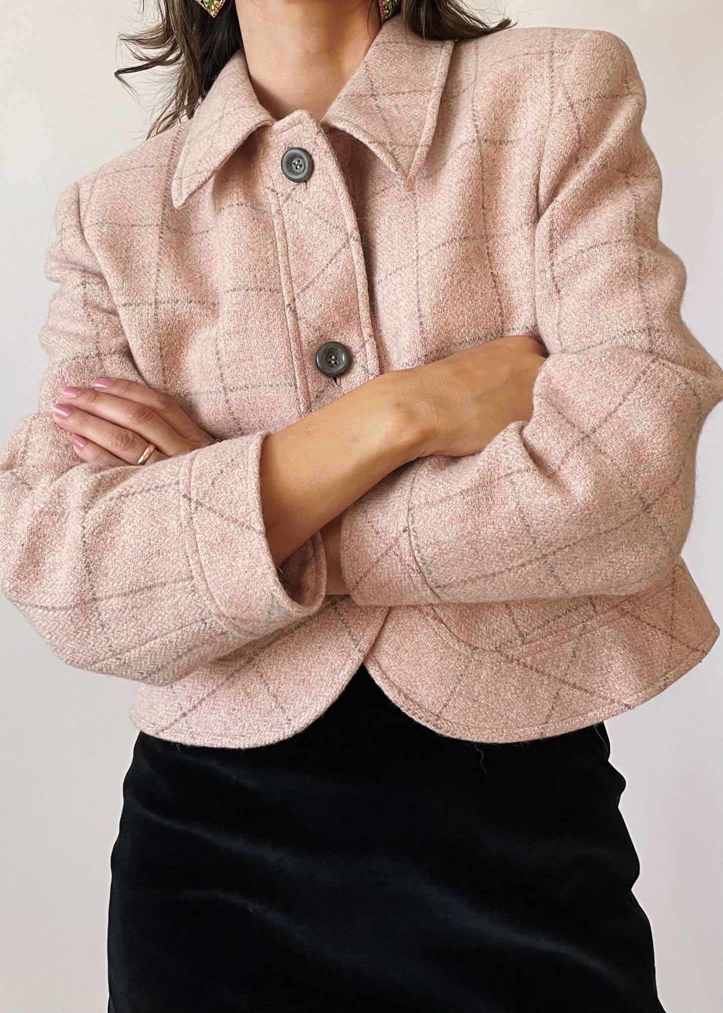 Valentino Wool Alpaca Jacket