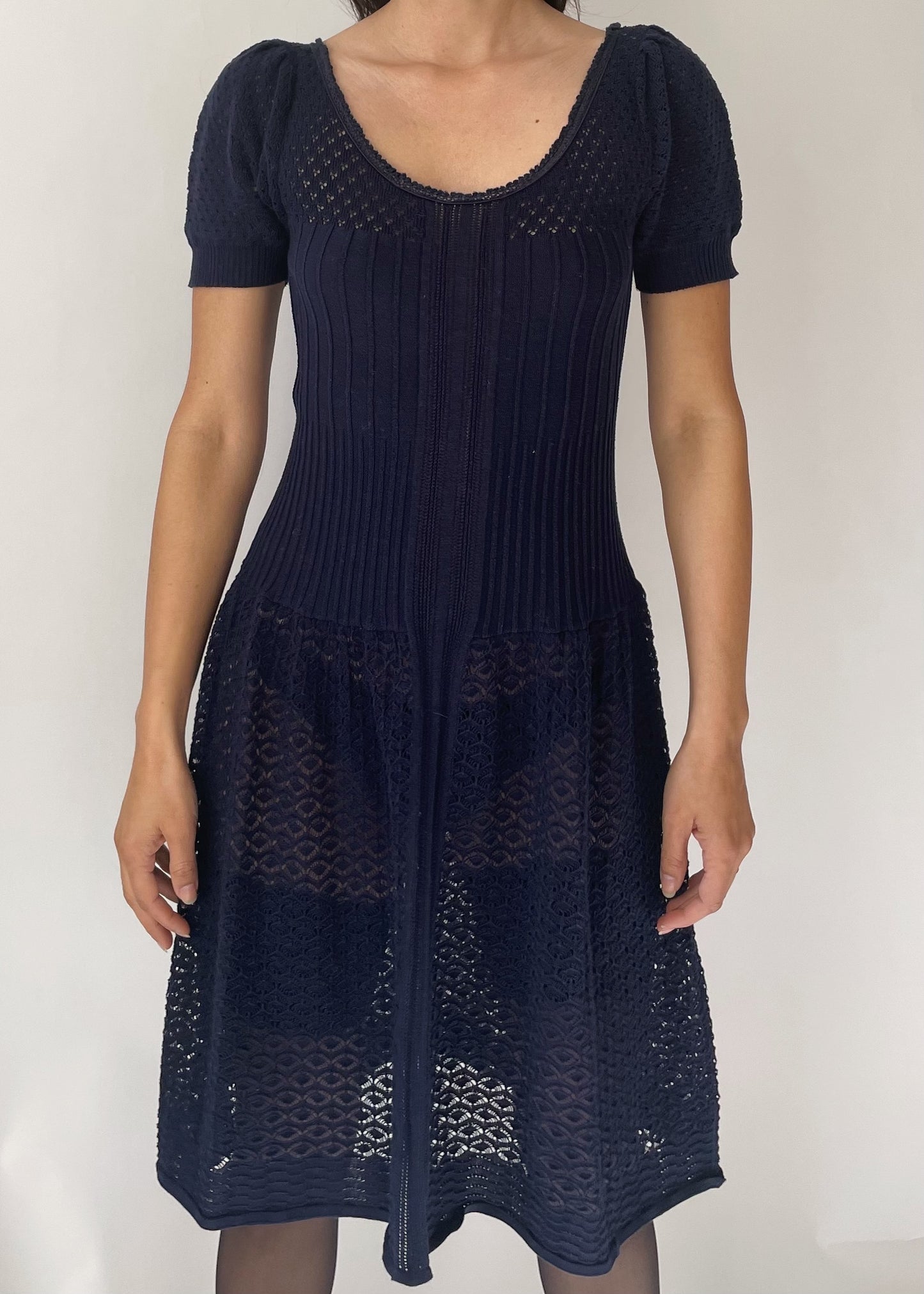 Vintage Alberta Ferretti Knit Dress