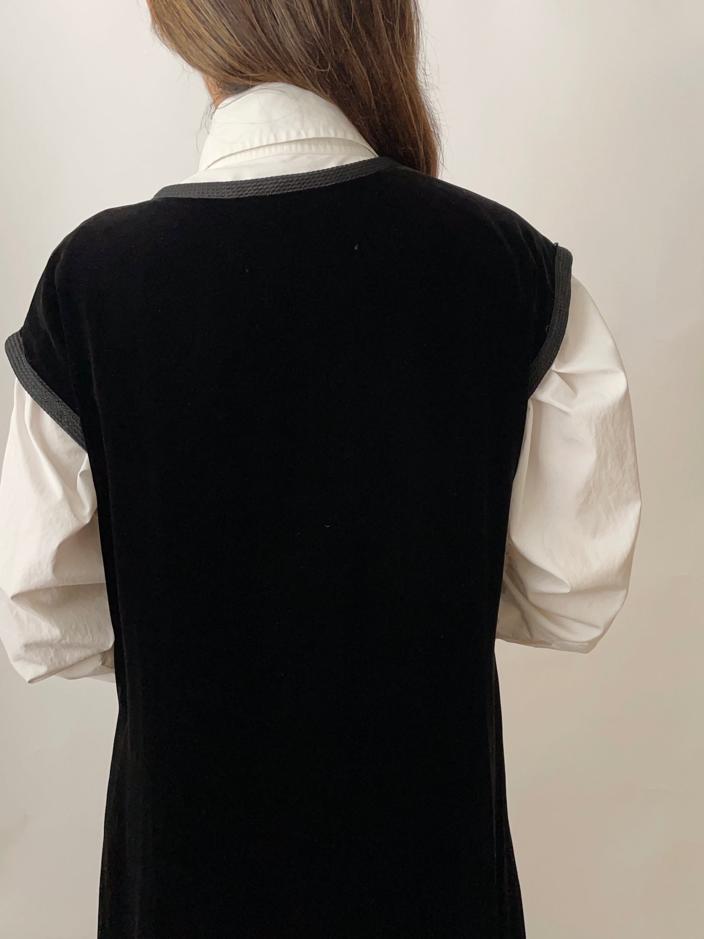 Vintage YSL Velvet Dress