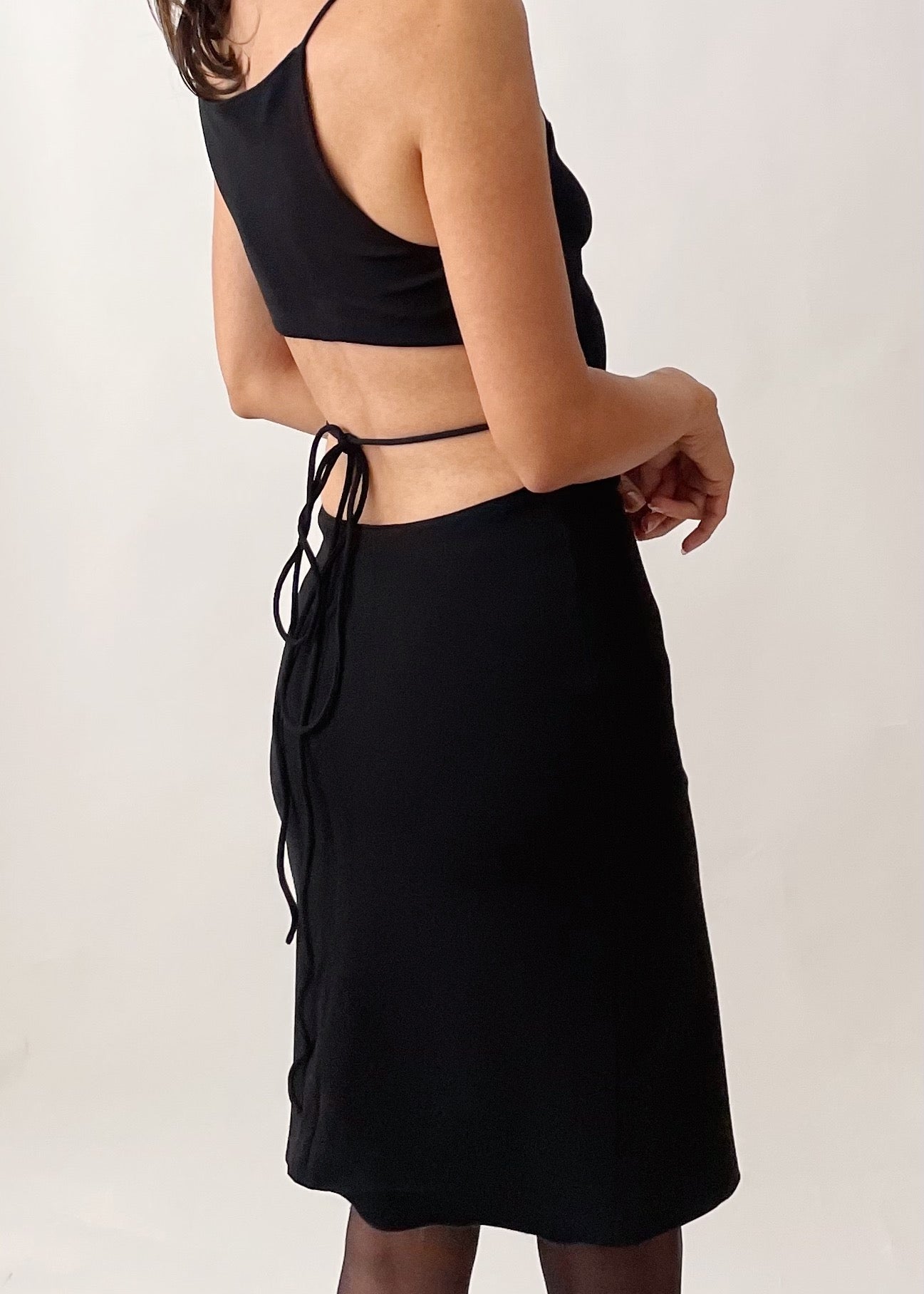 Versace Open Back Dress