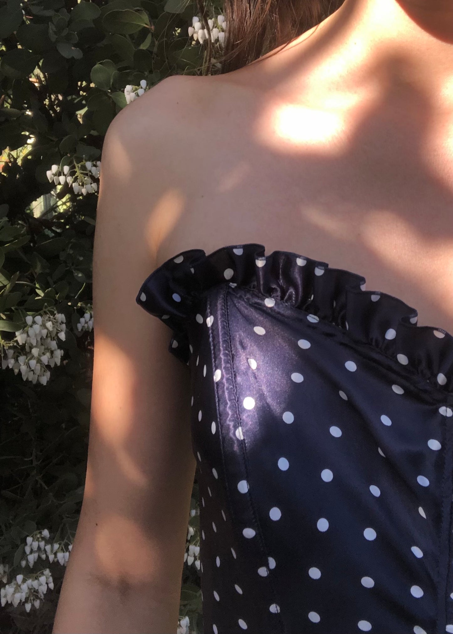 Vintage Valentino Polka Dot Bustier