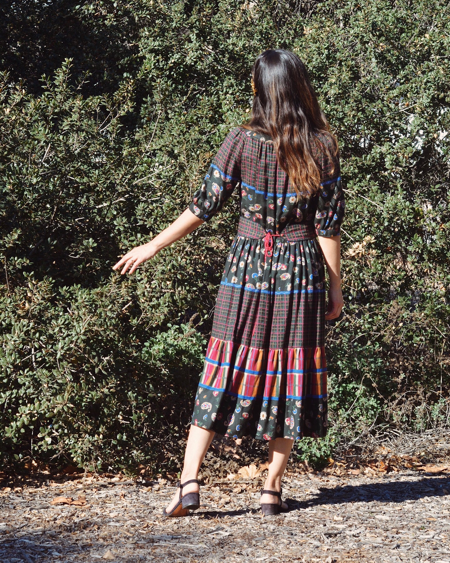 Vintage Italian Tahari Cotton Dress
