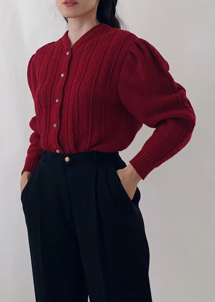 Vintage German Wool Knit