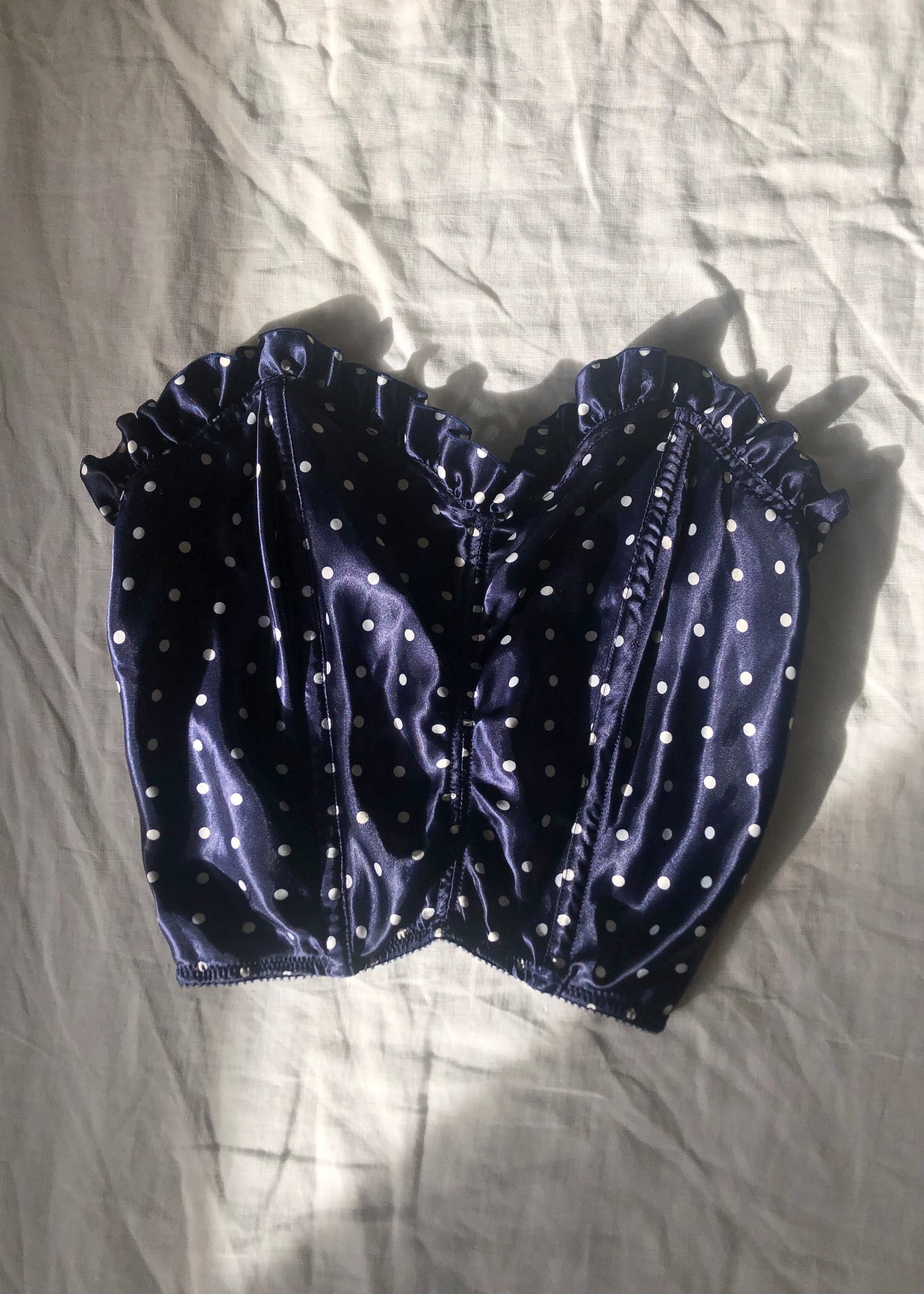 Vintage Valentino Polka Dot Bustier