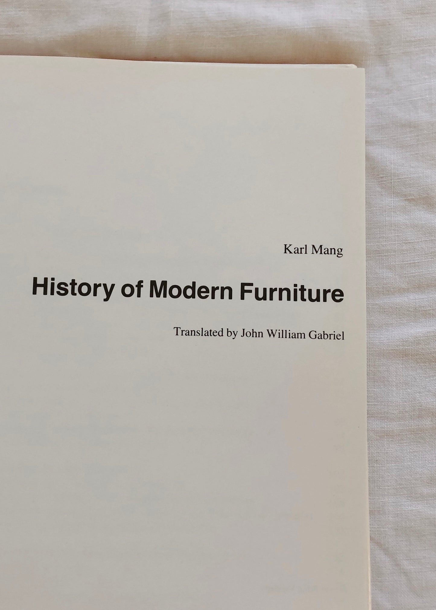 History of Modern Furniture
