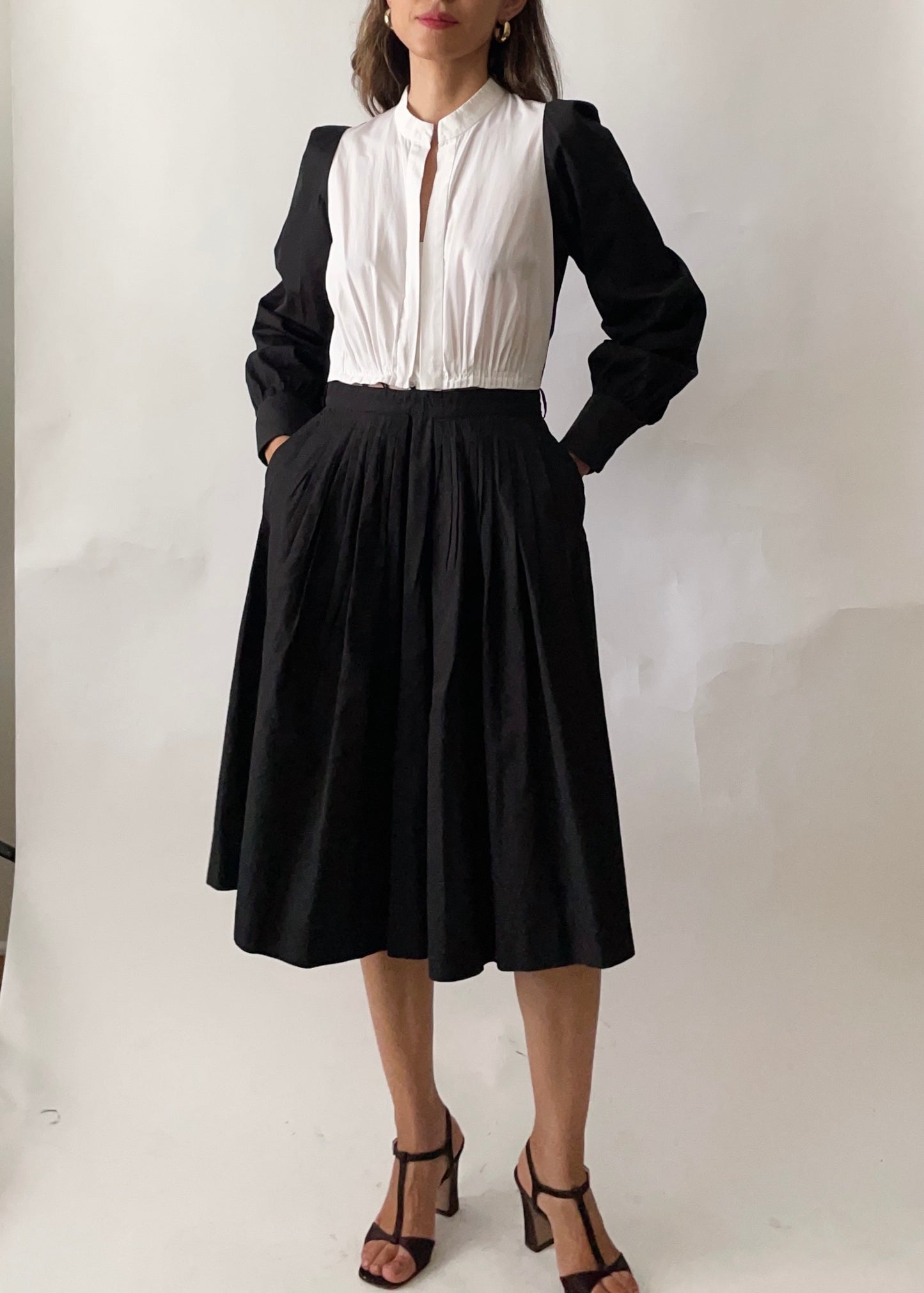 YSL Rive Gauche Cotton Dress