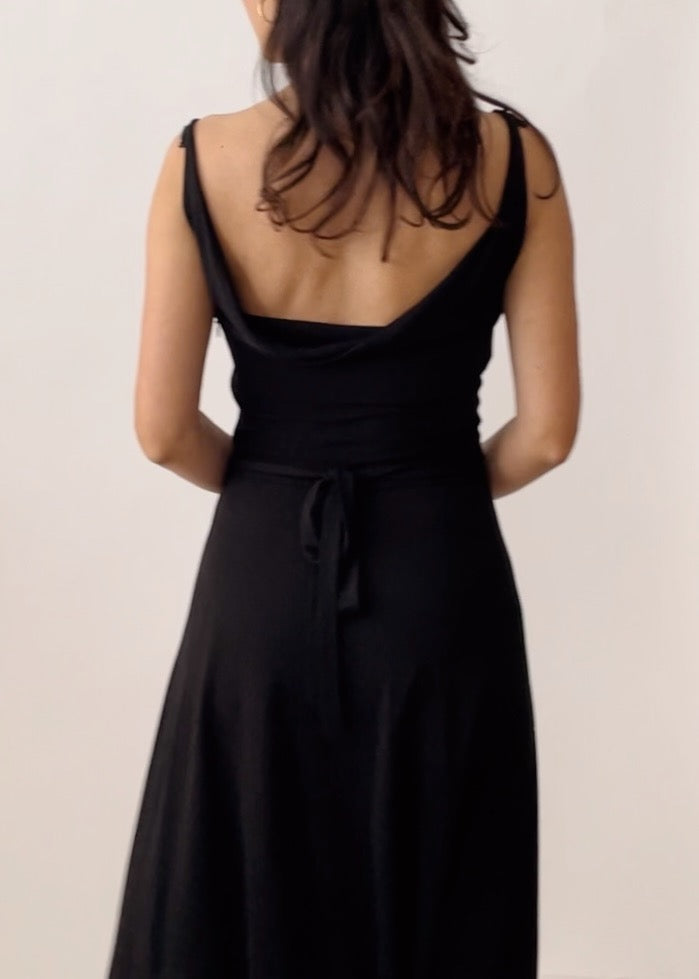 Vintage Moschino Drape Dress