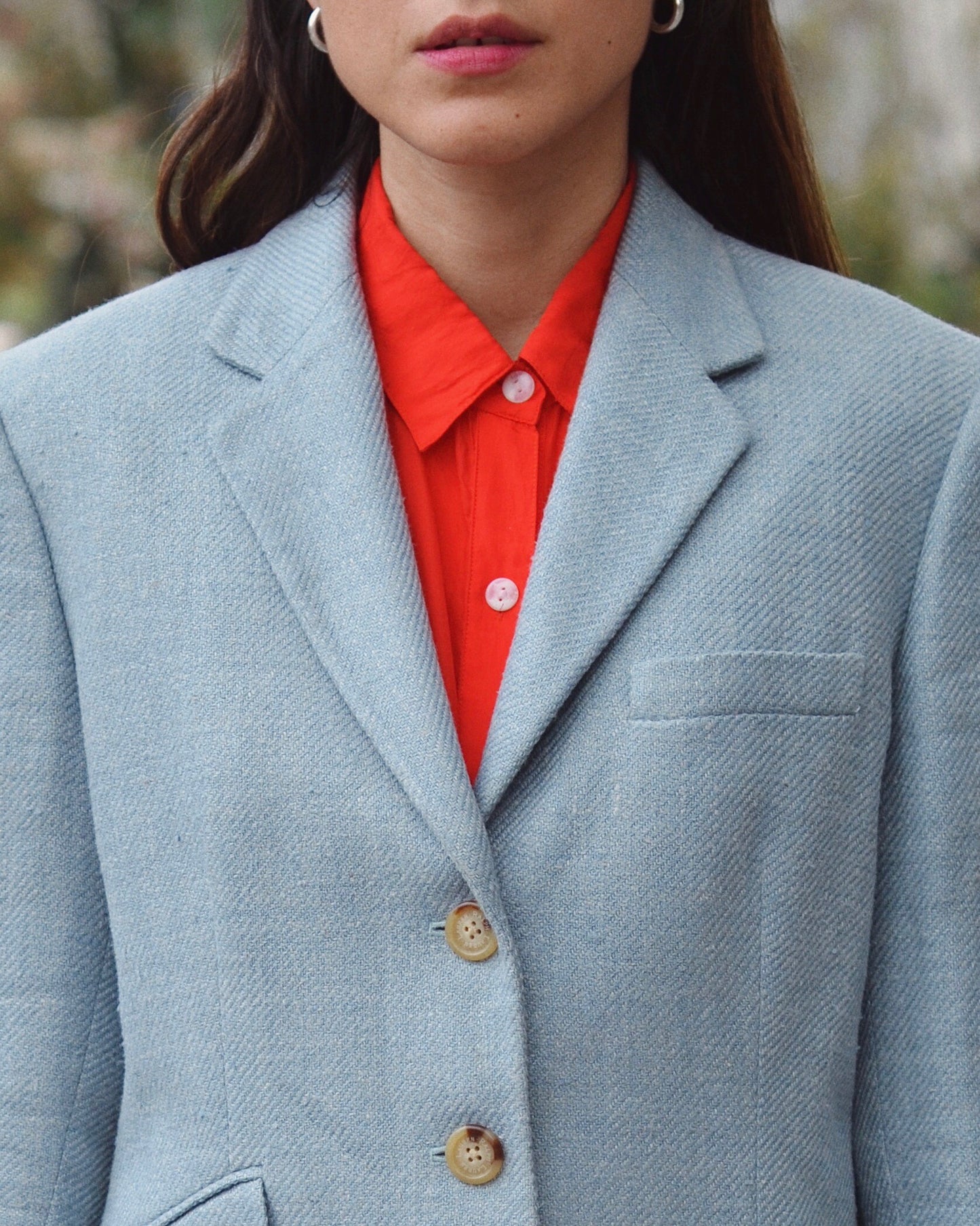 Vintage Ralph Lauren Silk Linen Blazer
