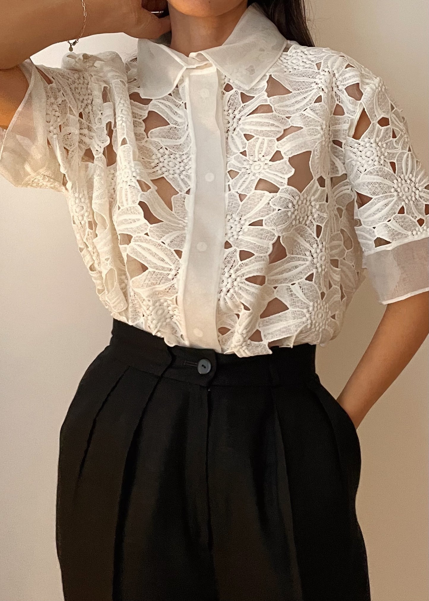 Blumarine Cut-out Blouse