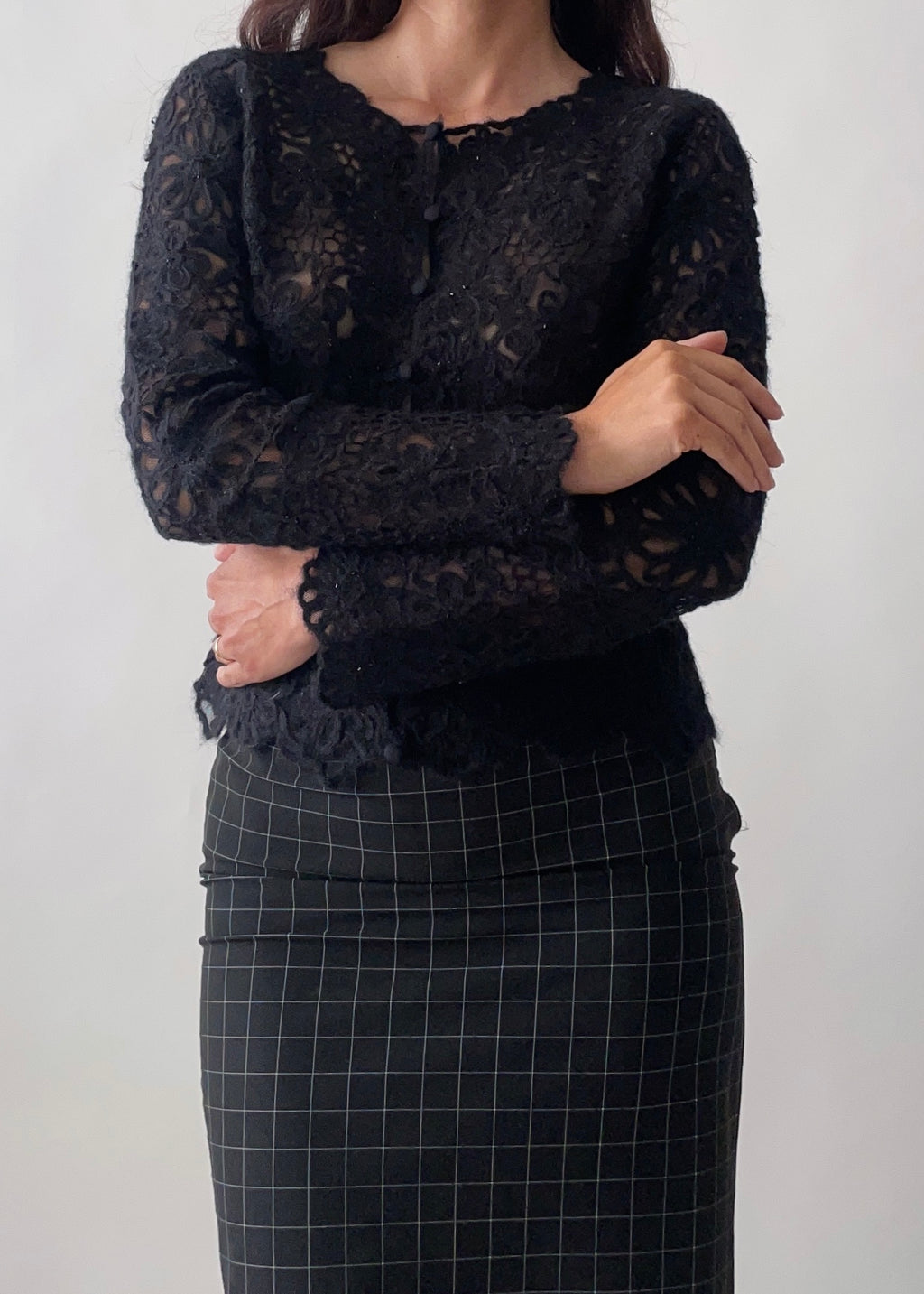 Vintage Moschino Mohair Knit Top