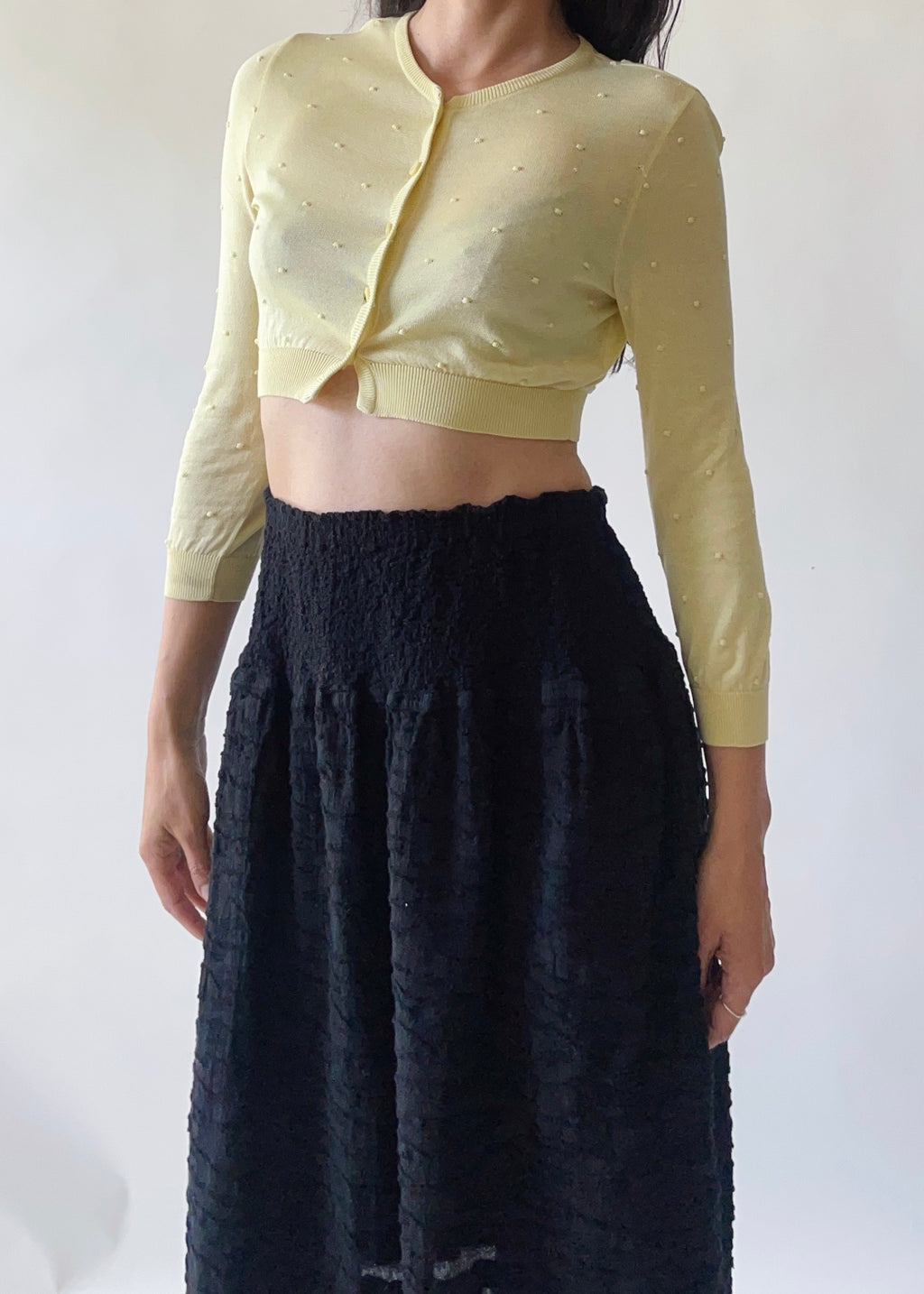 Issey Miyake Cotton Skirt