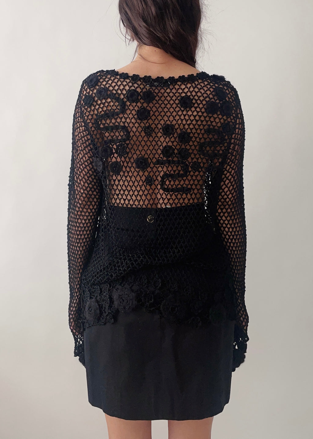 Moschino Crochet Cardigan