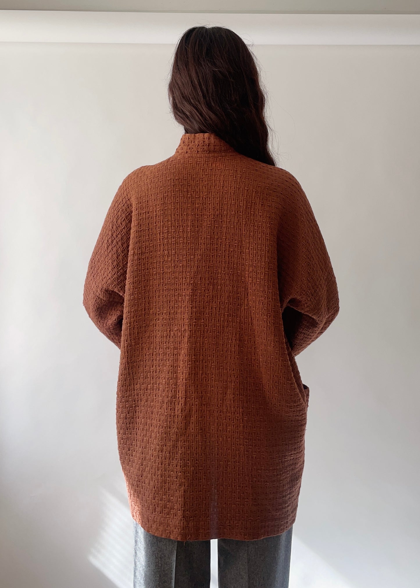 Vintage Issey Miyake Brown Jacket