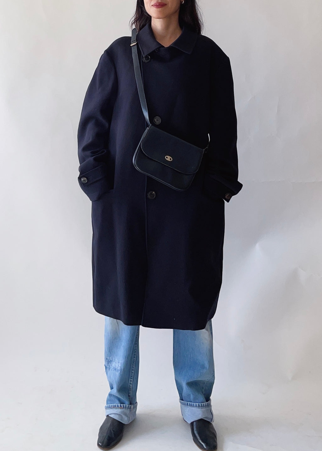 Vintage Armani Wool Coat