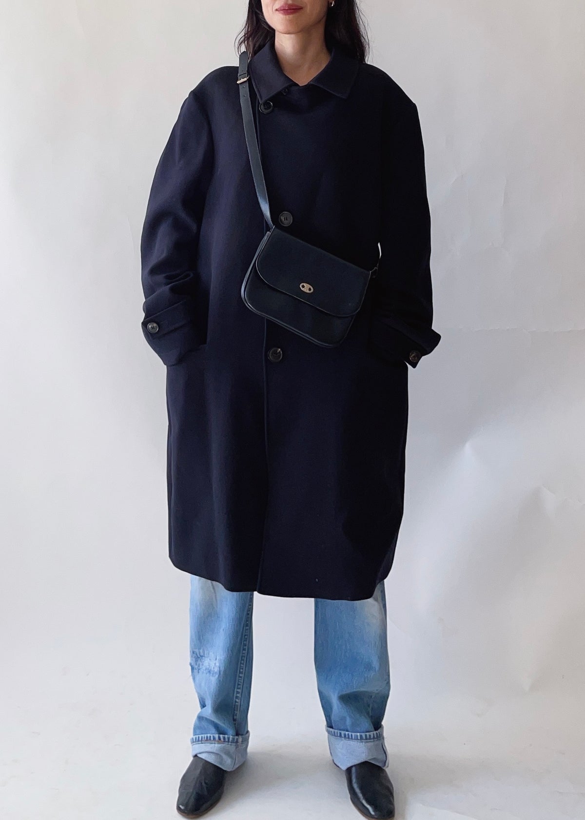 Vintage Armani Wool Coat