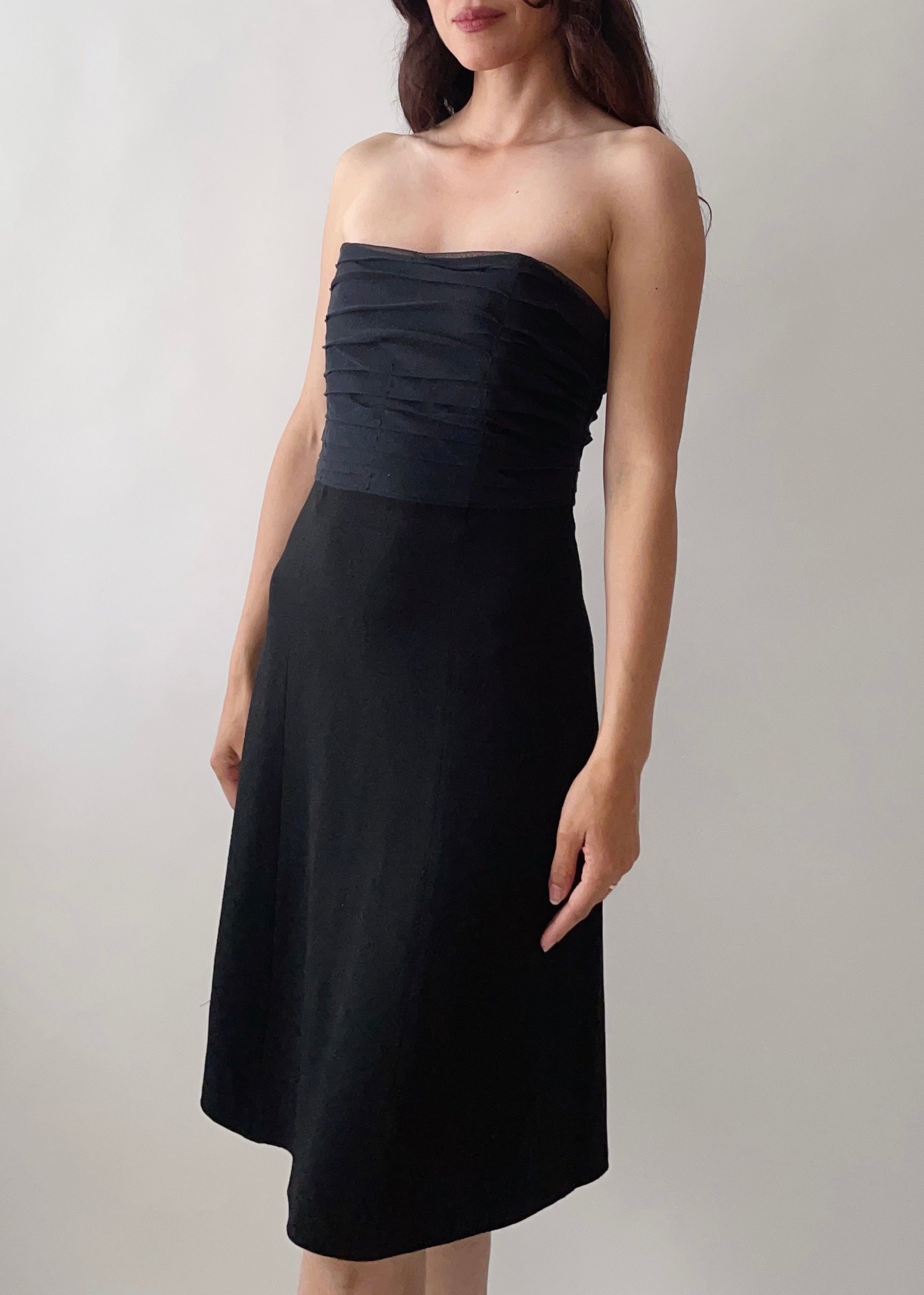 Vintage Moschino Strapless Dress