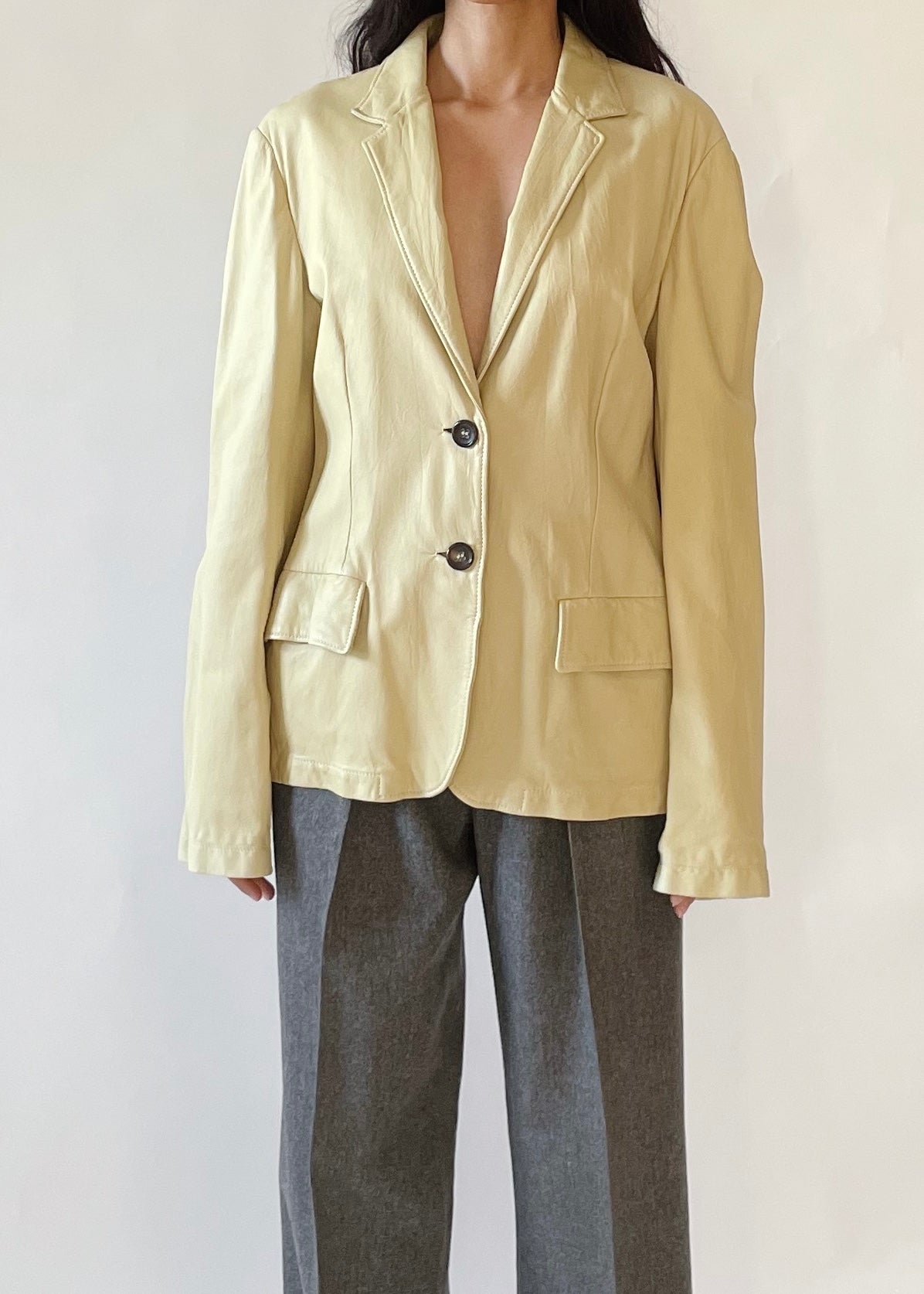 Jil Sander Soft Leather Jacket