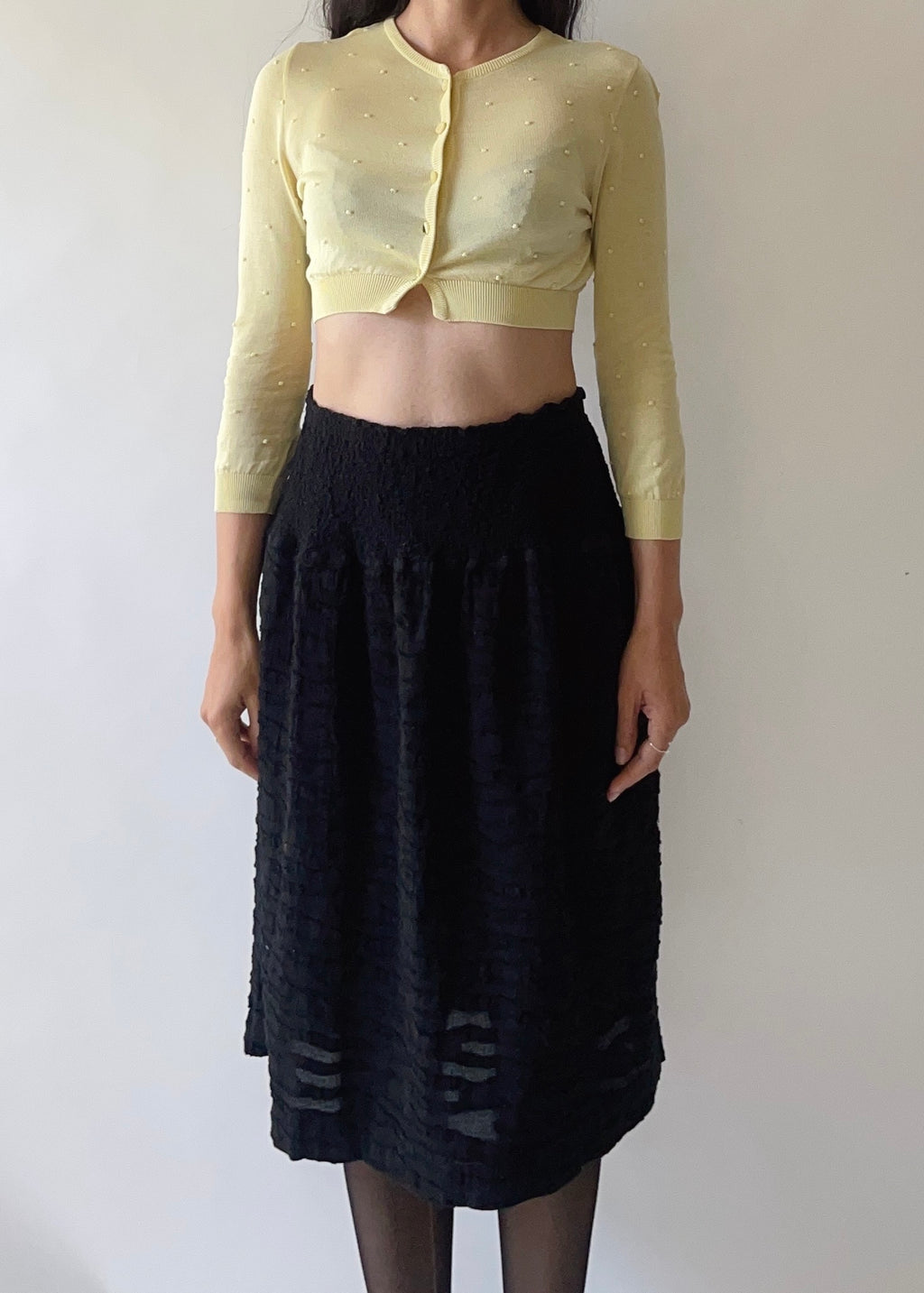 Early 2000s Valentino Cropped Cardi