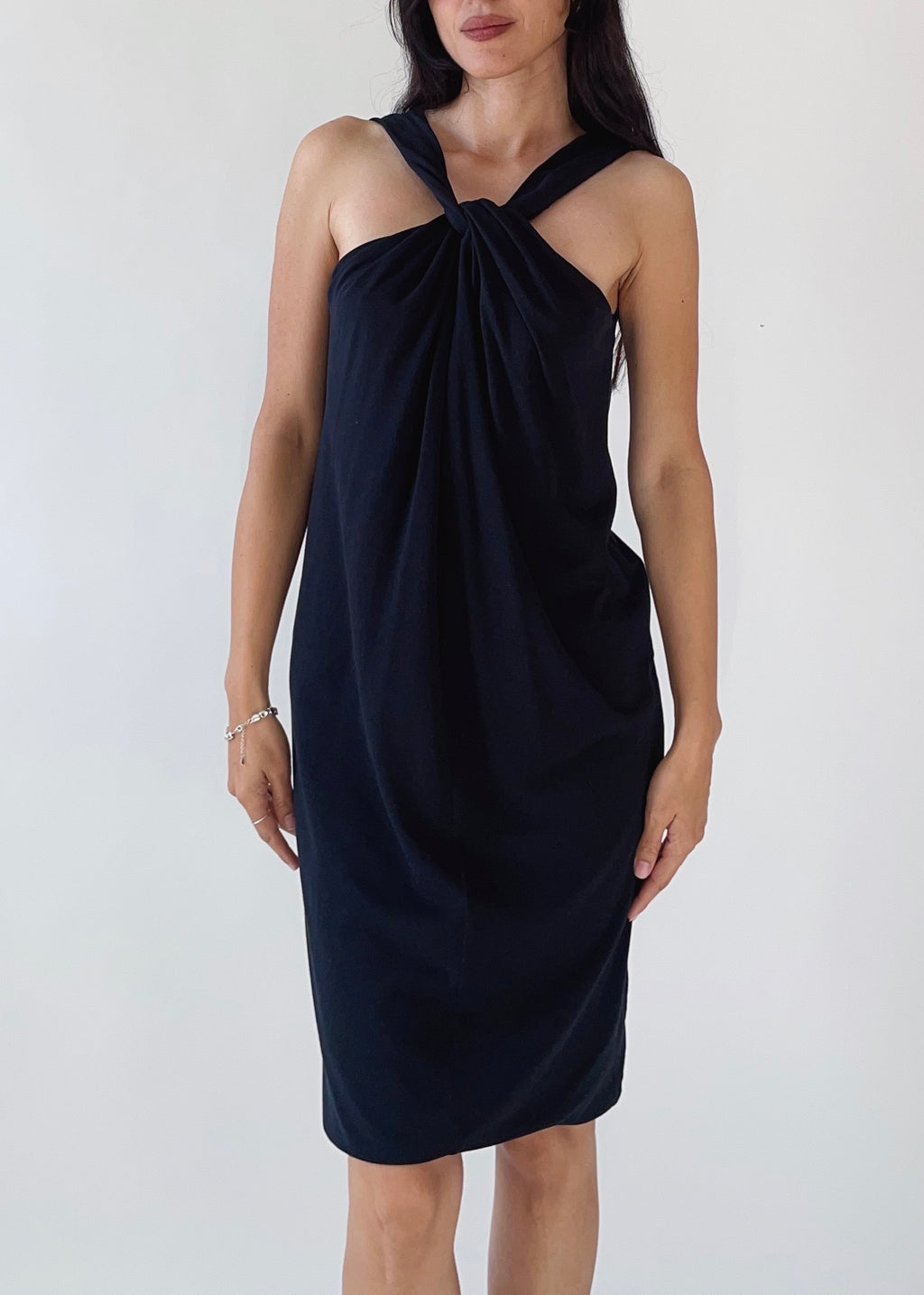 Moschino Black Halter Dress