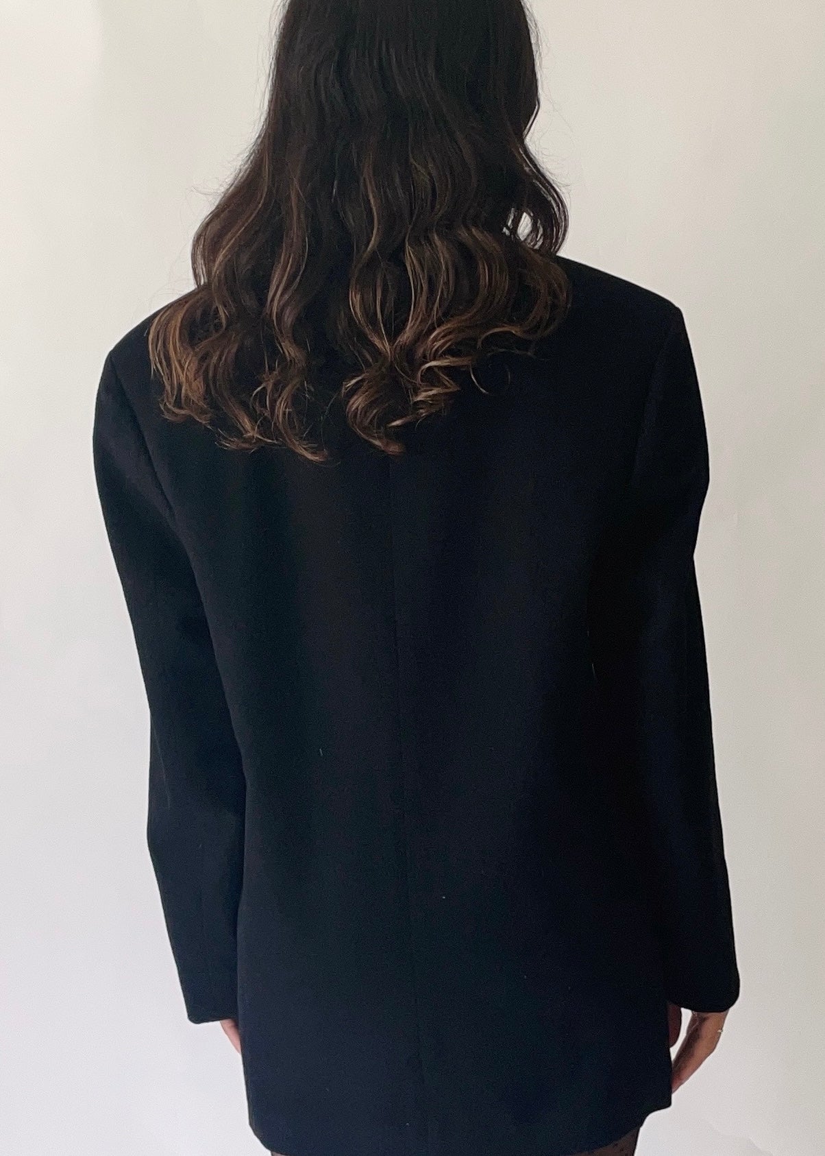 Vintage Jil Sander Black Cashmere Blazer