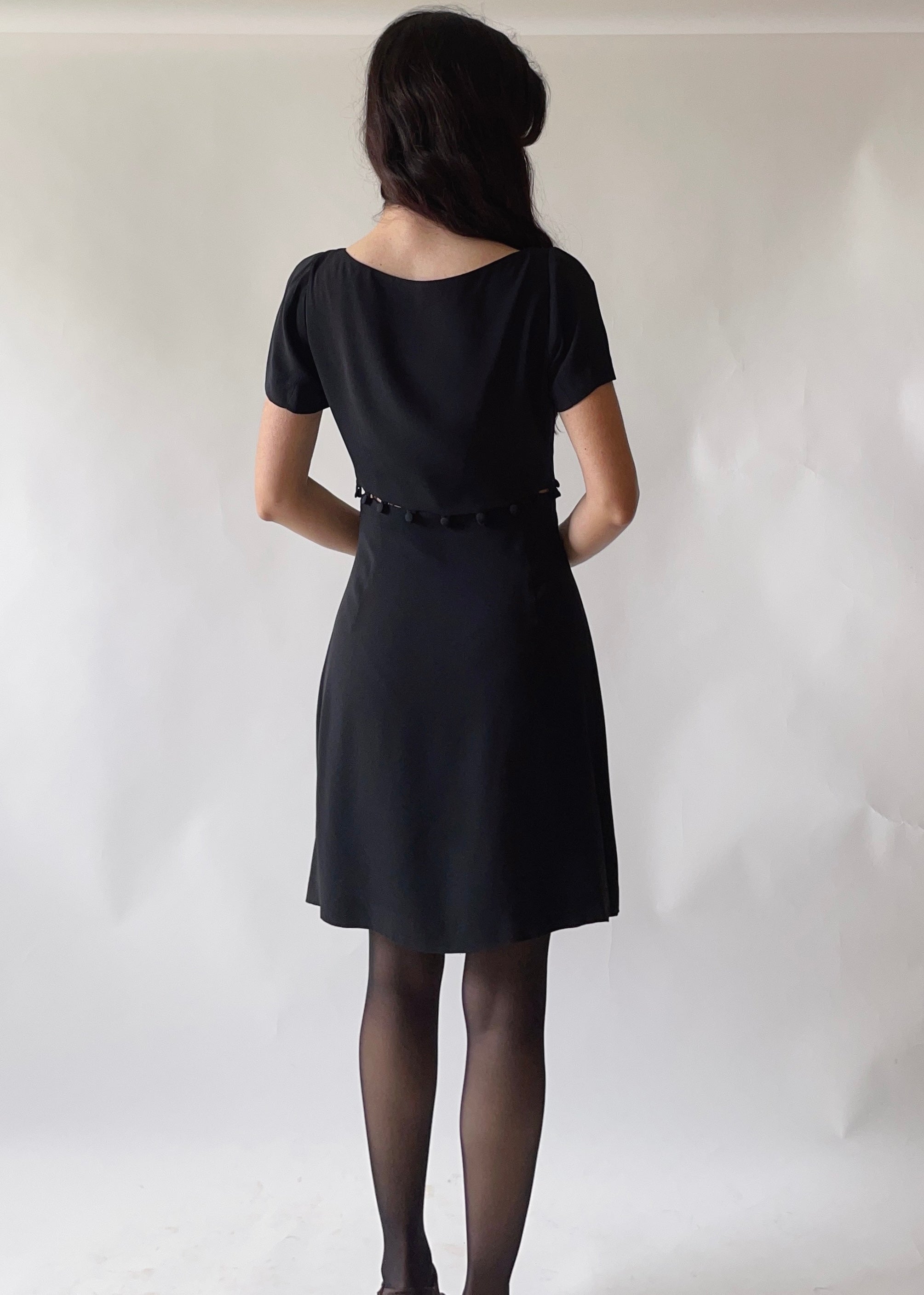 90s Moschino Button Dress